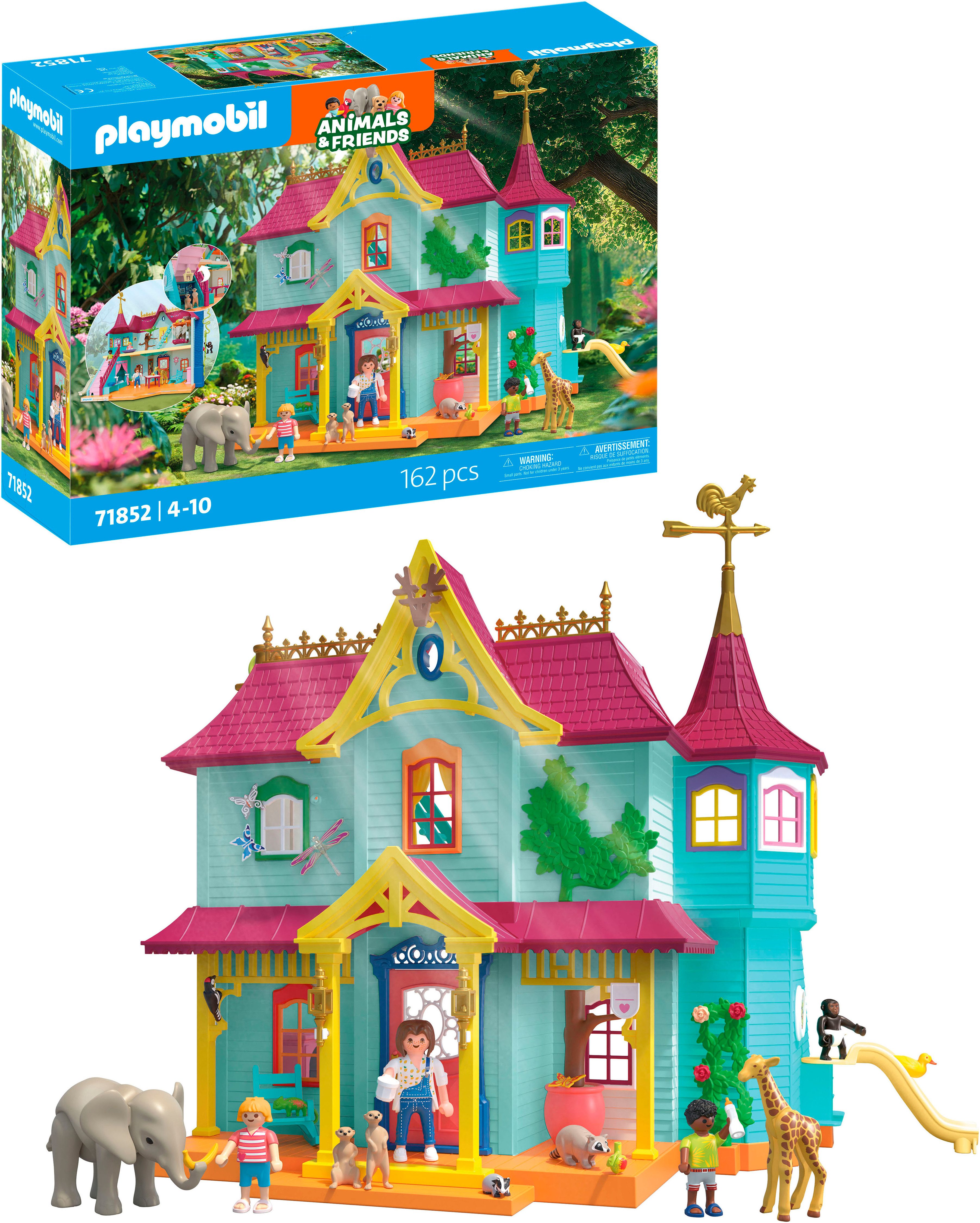 Playmobil® Kunterbunte Tiervilla (71852), Animals & Friends Konstruktions-S günstig online kaufen