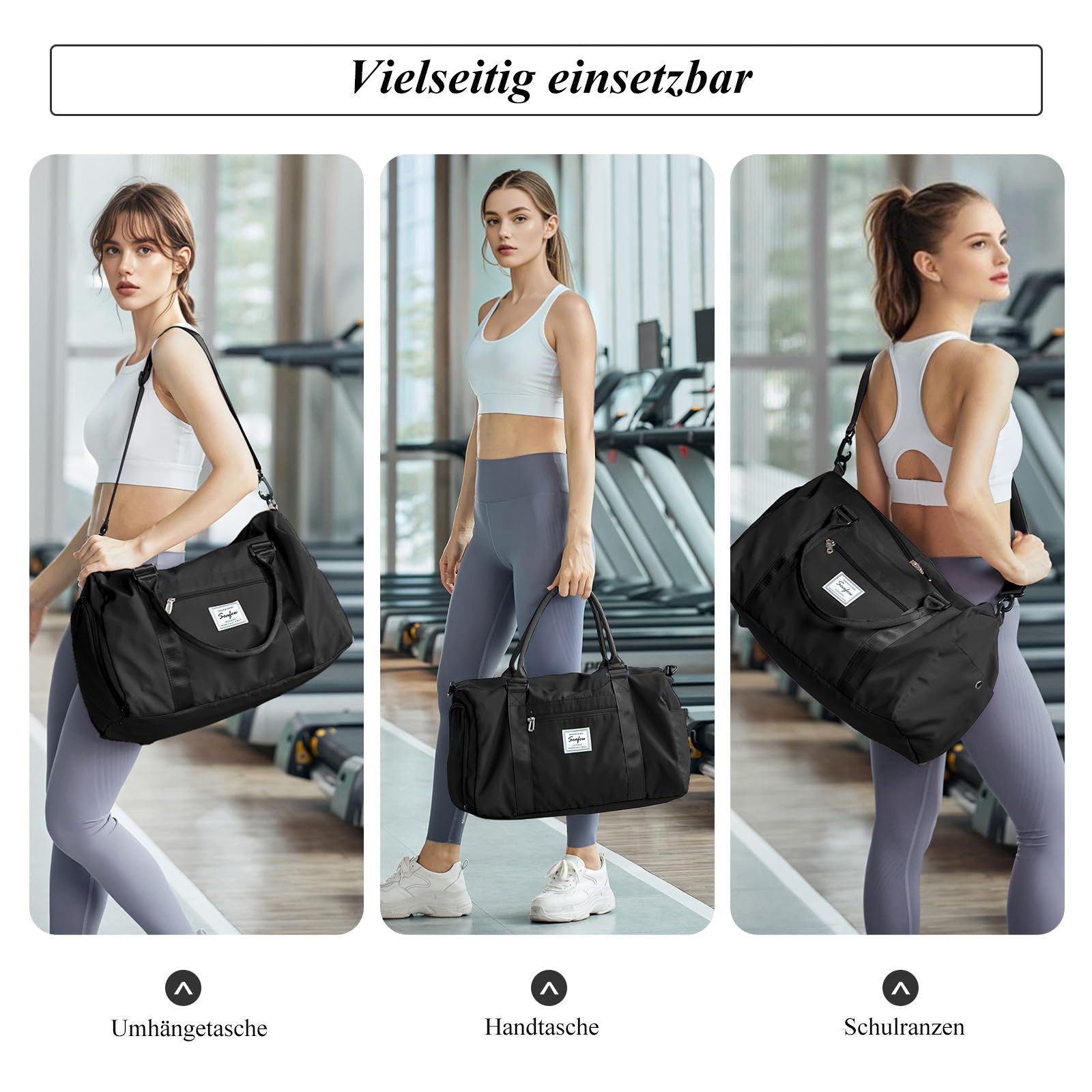 ibettertec Reisetasche Faltbare Reisetasche Gepäcktasche Große günstig online kaufen