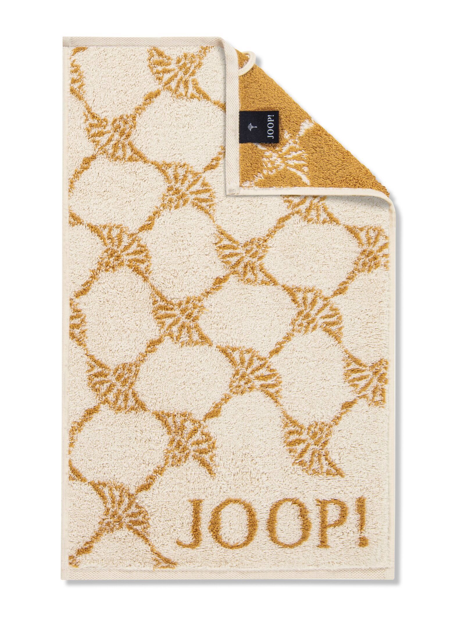 Joop! Gästehandtücher JOOP! LIVING - CLASSIC CORNFLOWER Gästetuch-Set, Textil (3-St) Amber