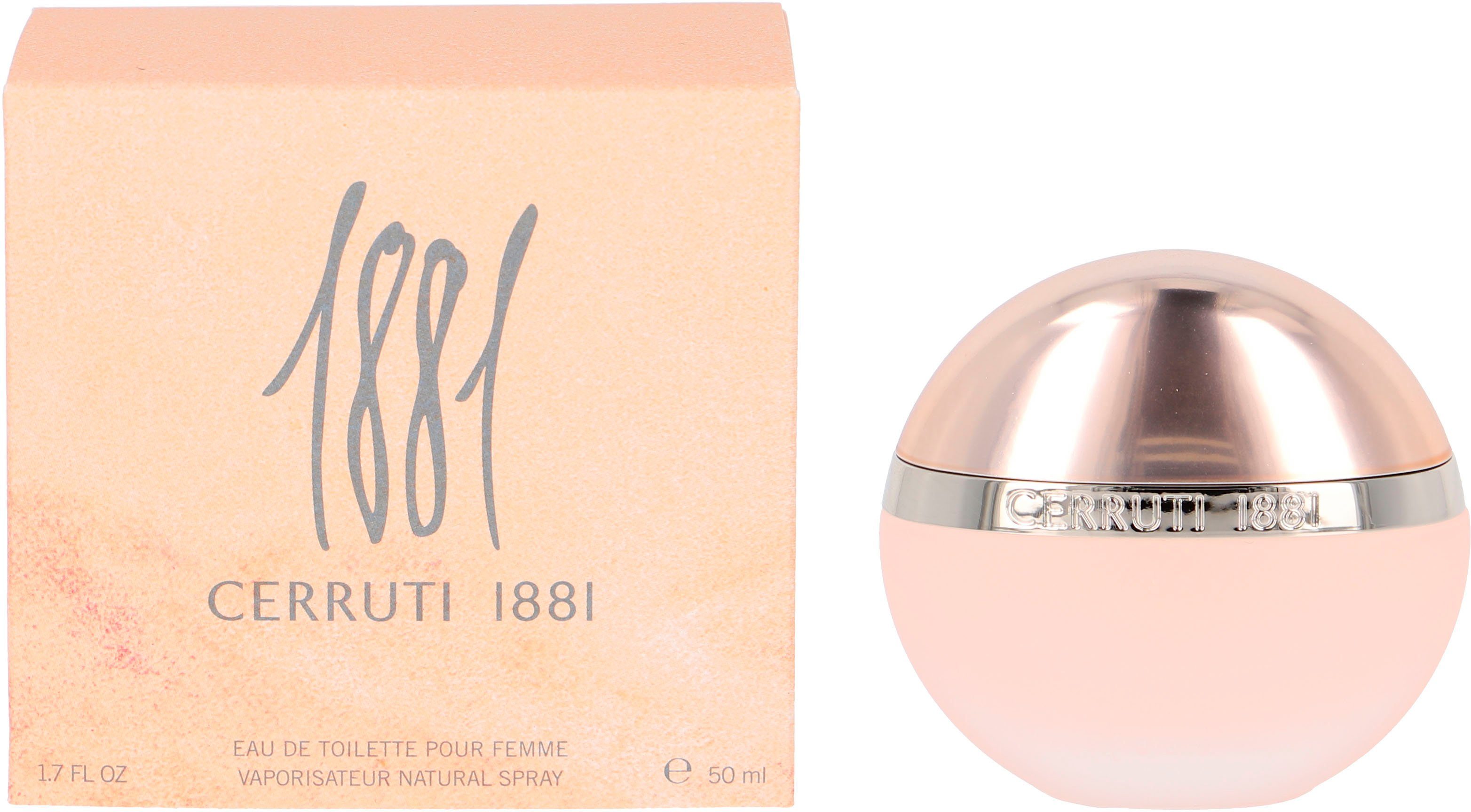 CERRUTI Eau de Toilette 1881 FEMME, mit blumig holziger Note
