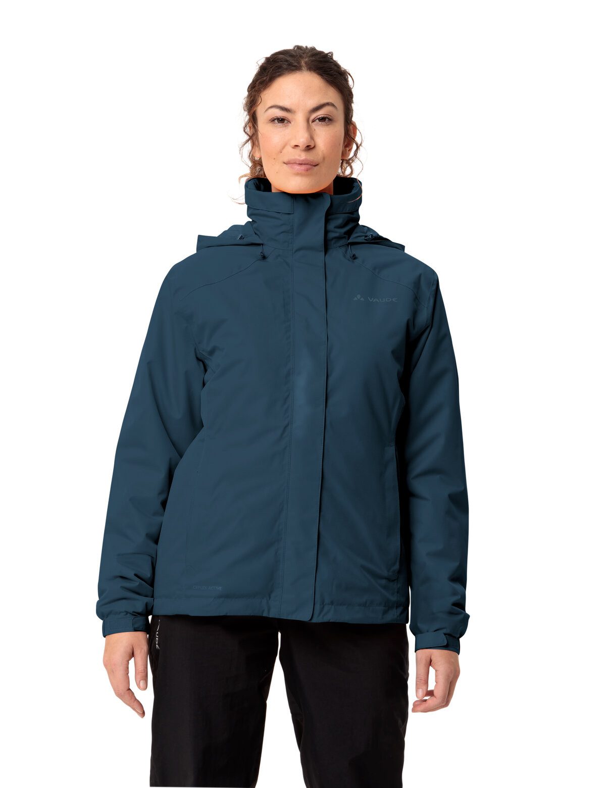 VAUDE Fahrradjacke WOMEN'S ESCAPE BIKE WARM JACKET für Radsport und Outdoor-Aktivitäten, mit Reißverschlusstaschen
