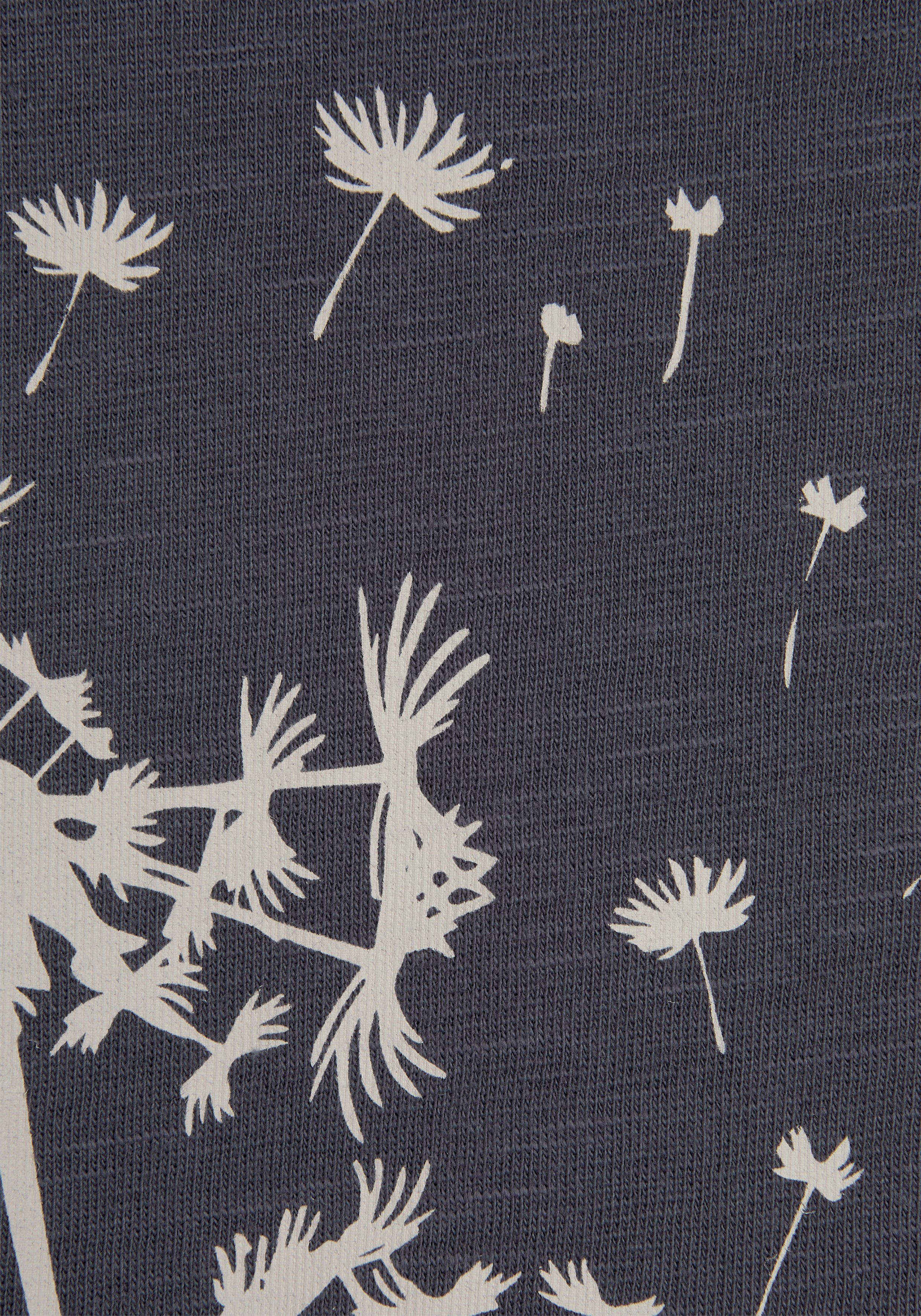 Vivance T-Shirt mit Frontdruck "Pusteblume" Sommershirt aus weicher Baumwoll-Qualität