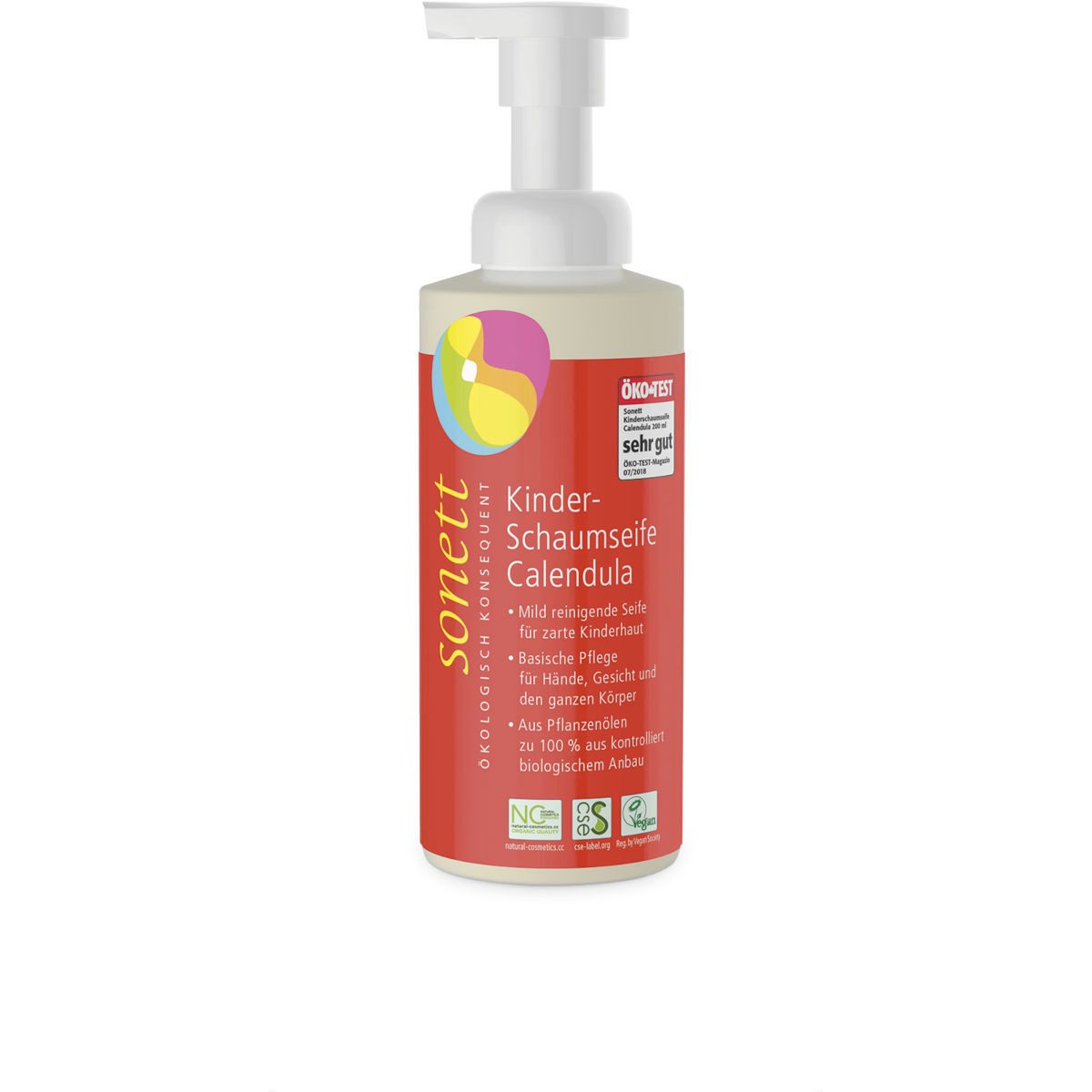 Sonett Handseife Sonett Kinder-Schaumseife Calendula 200 ml