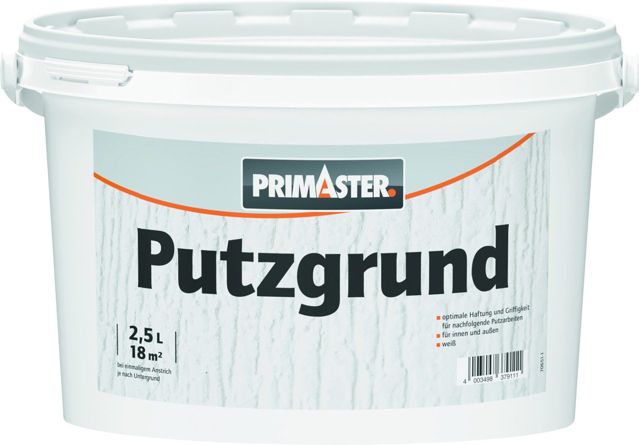 Primaster Gipsputz Primaster Putzgrund 2,5 L weiß