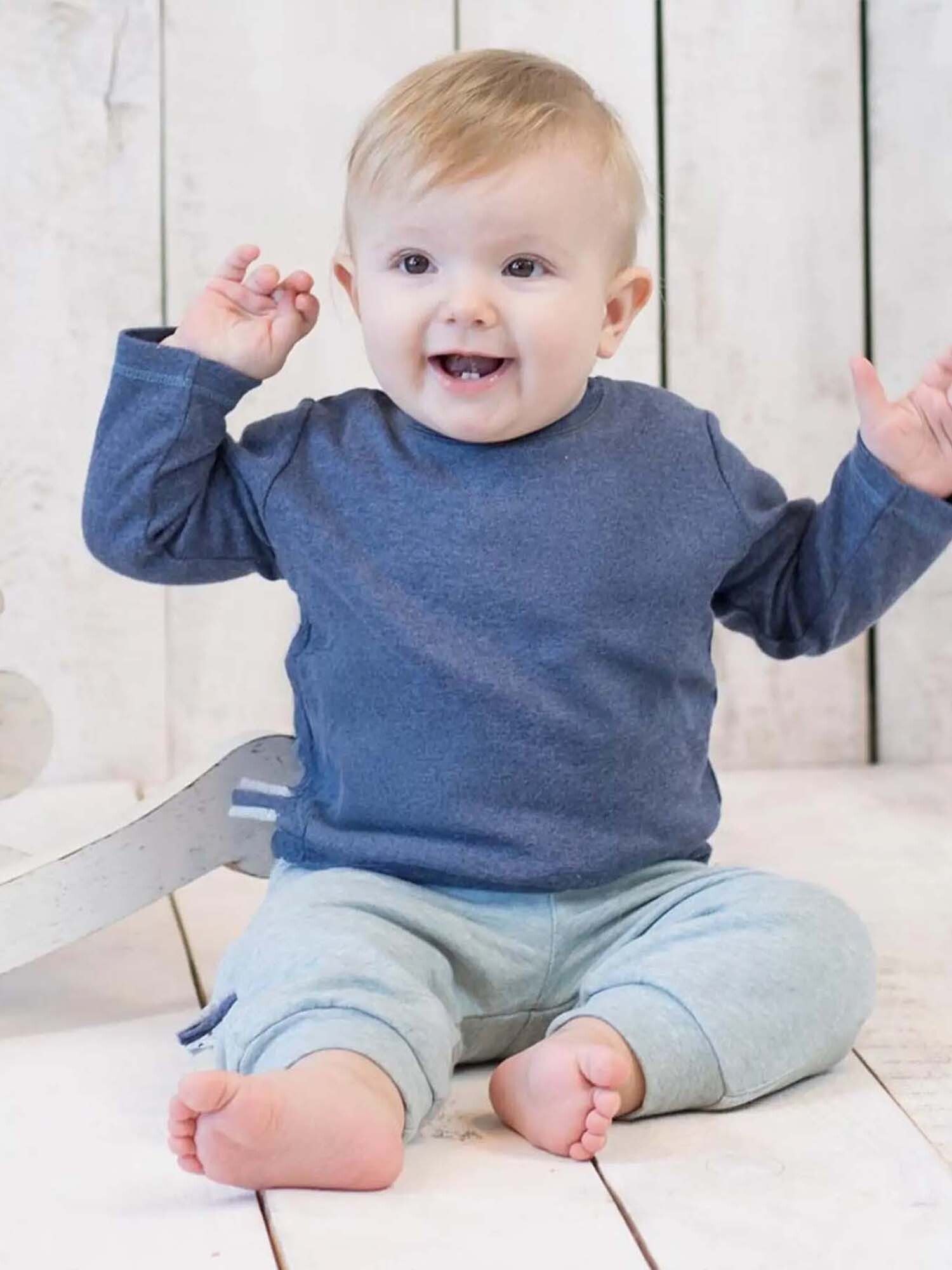 Langarmshirt Baby Langarm-Shirt aus Bio-Baumwolle