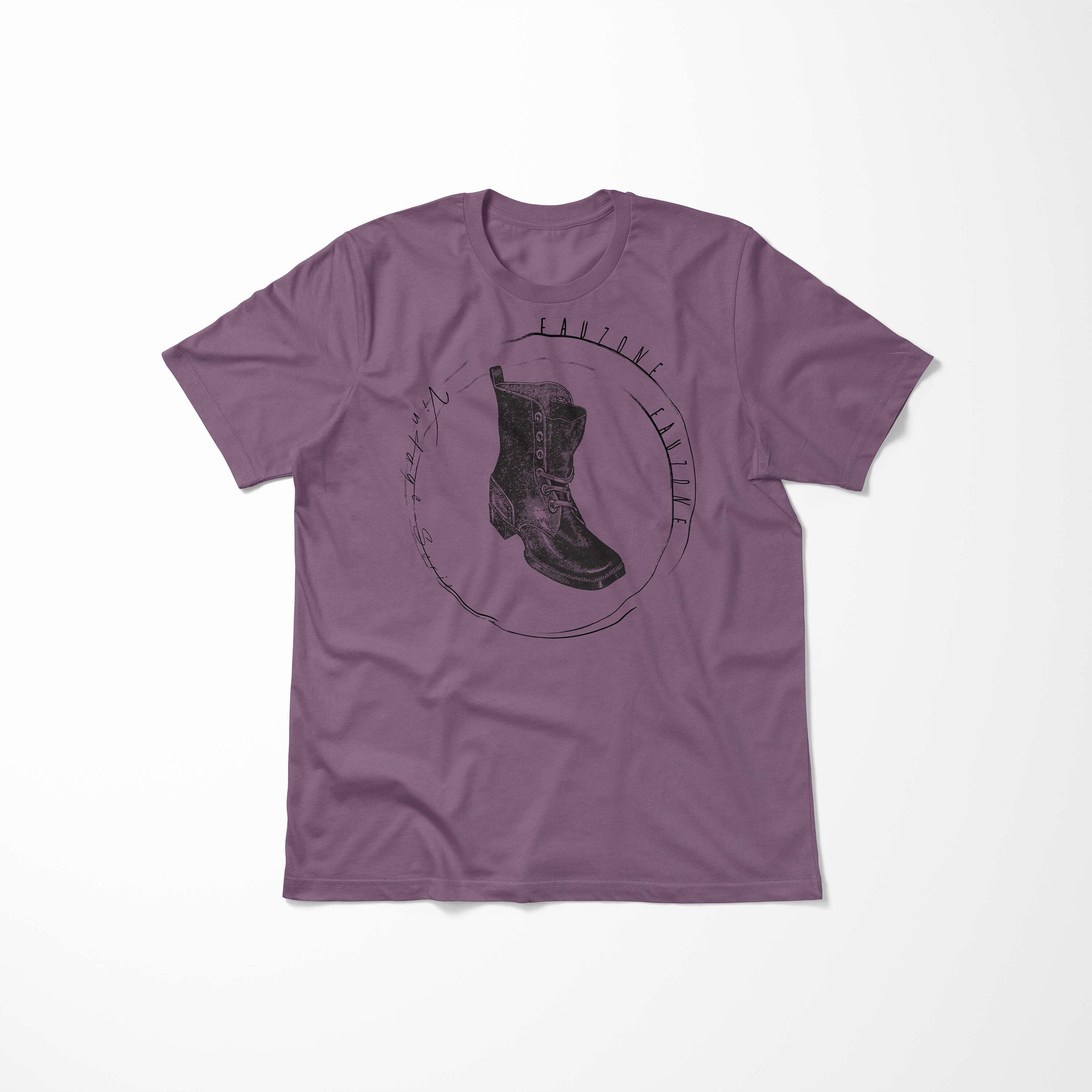 Stiefel Sinus T-Shirt Shiraz Art Vintage T-Shirt Herren