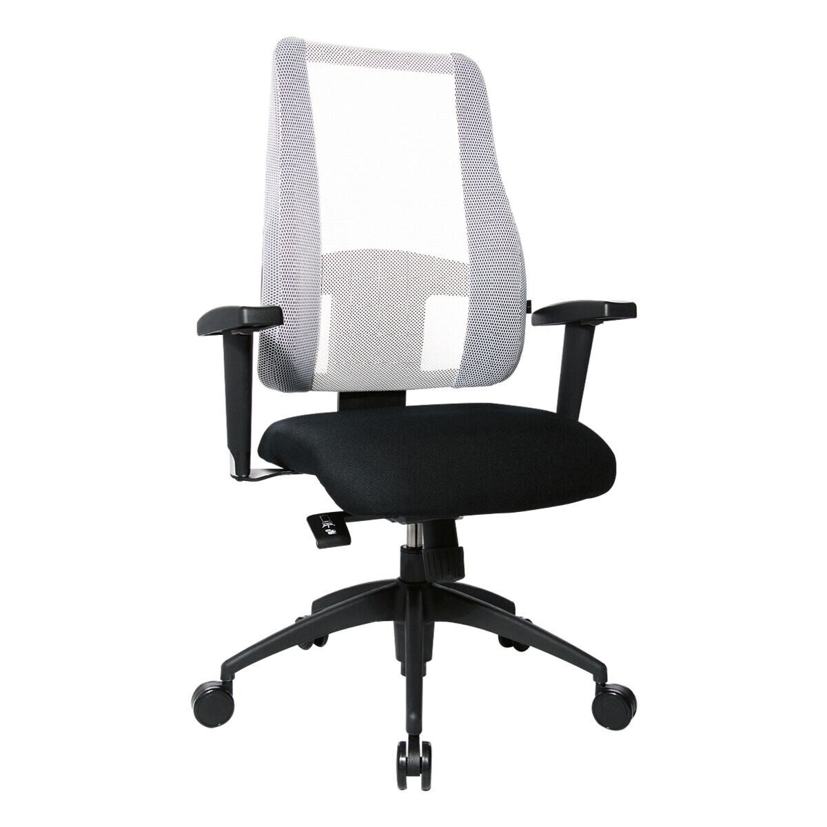 TOPSTAR Schreibtischstuhl Lady Sitness Deluxe, speziell für die Sitzbedürfnisse von Frauen, ohne Armlehnen