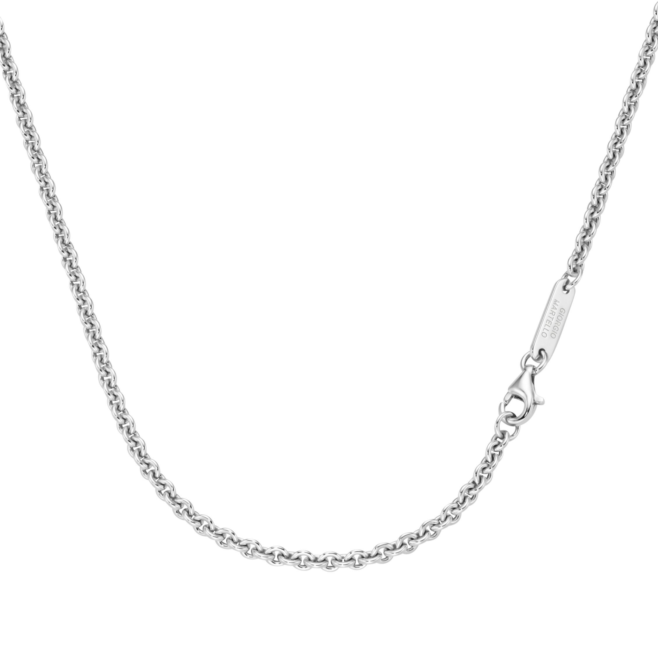 Silberkette Ankerkette, massiv, Silber 925