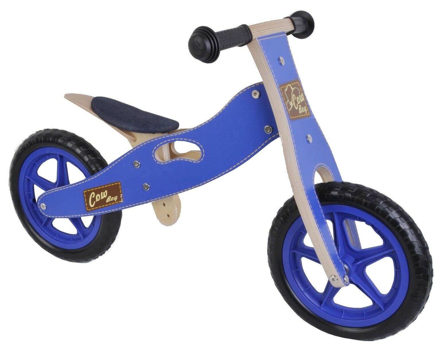 Yipeeh • 12 für / blau Laufrad Laufrad LeNoSa Zoll Holz • Kinder