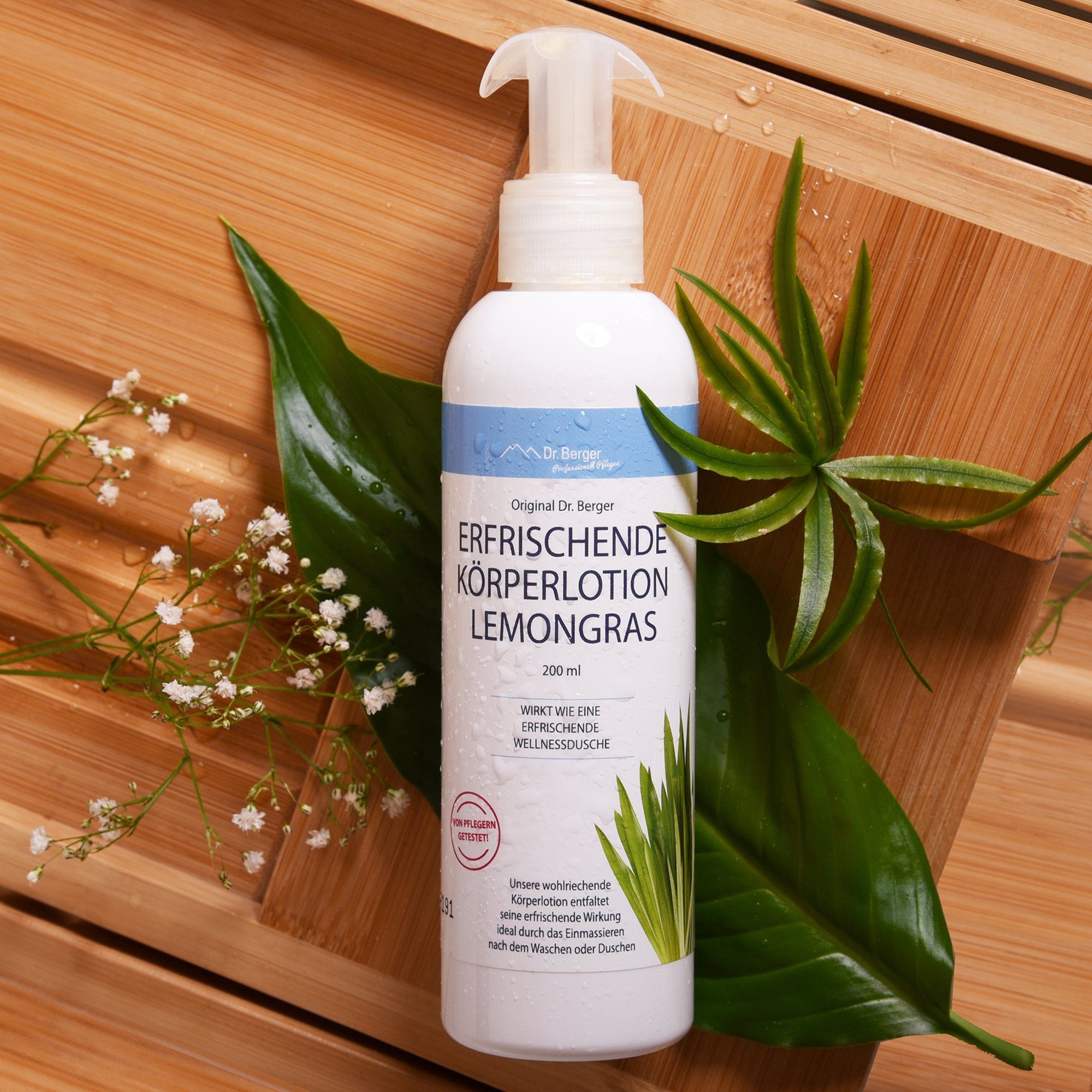 Dr. Berger Körperlotion Original Dr. Berger Erfrischende Körperlotion Lemongras 200 ml