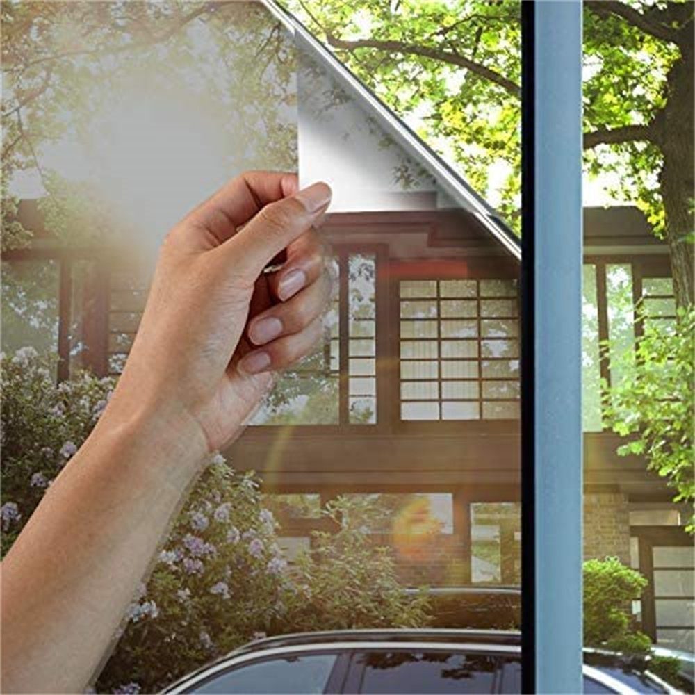 Fensterfolie Spiegelfolie 90% Anti-UV-Wärmedämm fensterfolie für Büro und  Haushalt, Housmile