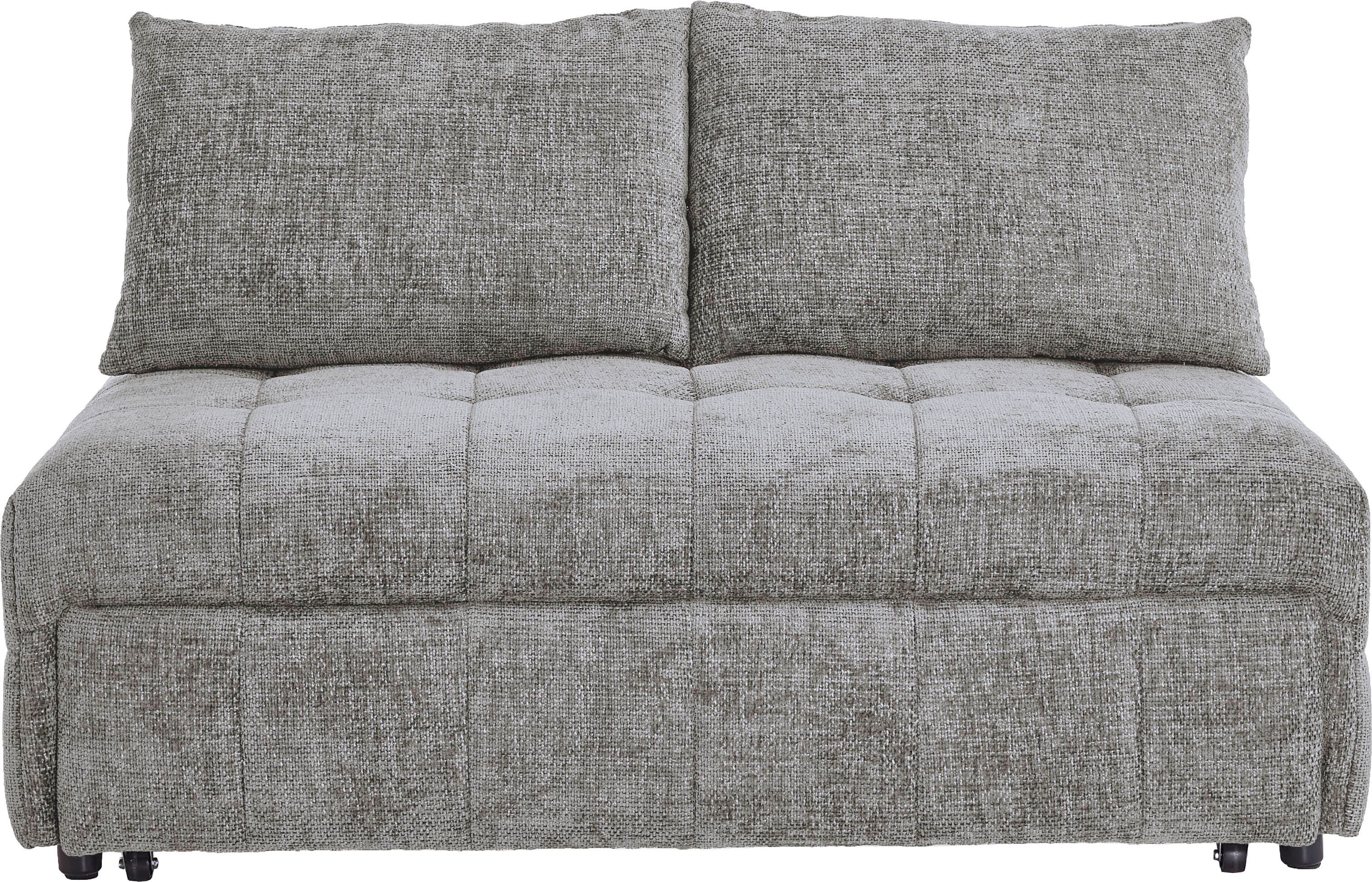 ATLANTIC home collection Schlafsofa, 2-Sitzer Schlafsofa mit Sitztiefenverstellung (2x)