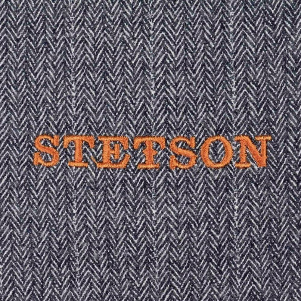 Texas Stetson Braun Herringbone Wool Stetson (nein) Schiebermütze