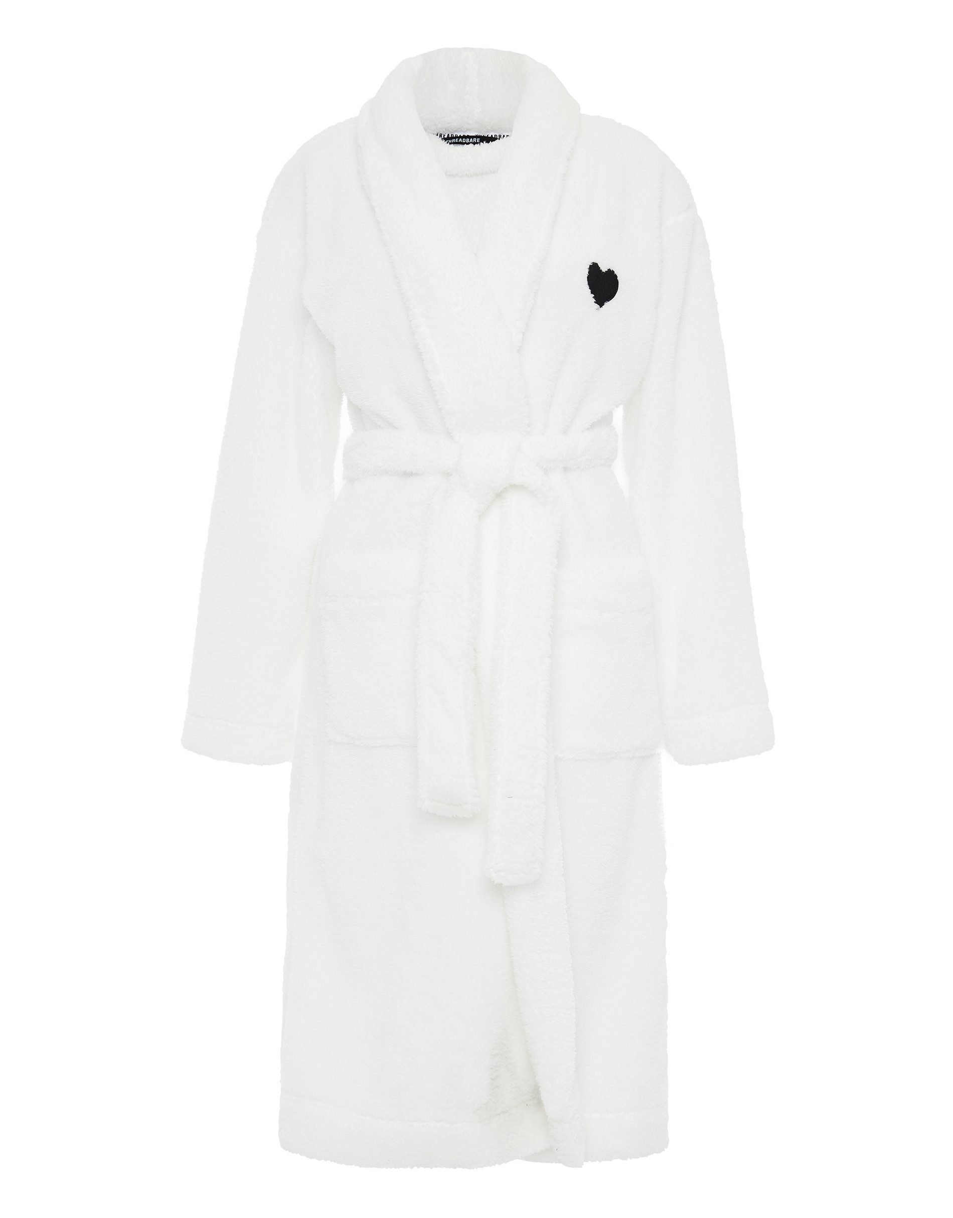 Threadbare Bademantel THB Robert Robe, Kunstfaser, mit Gürtel