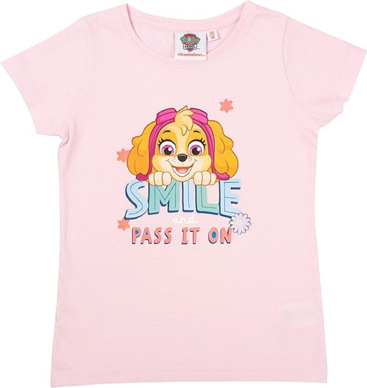 T-Shirt Paw Patrol - Skye - Smile and pass it on