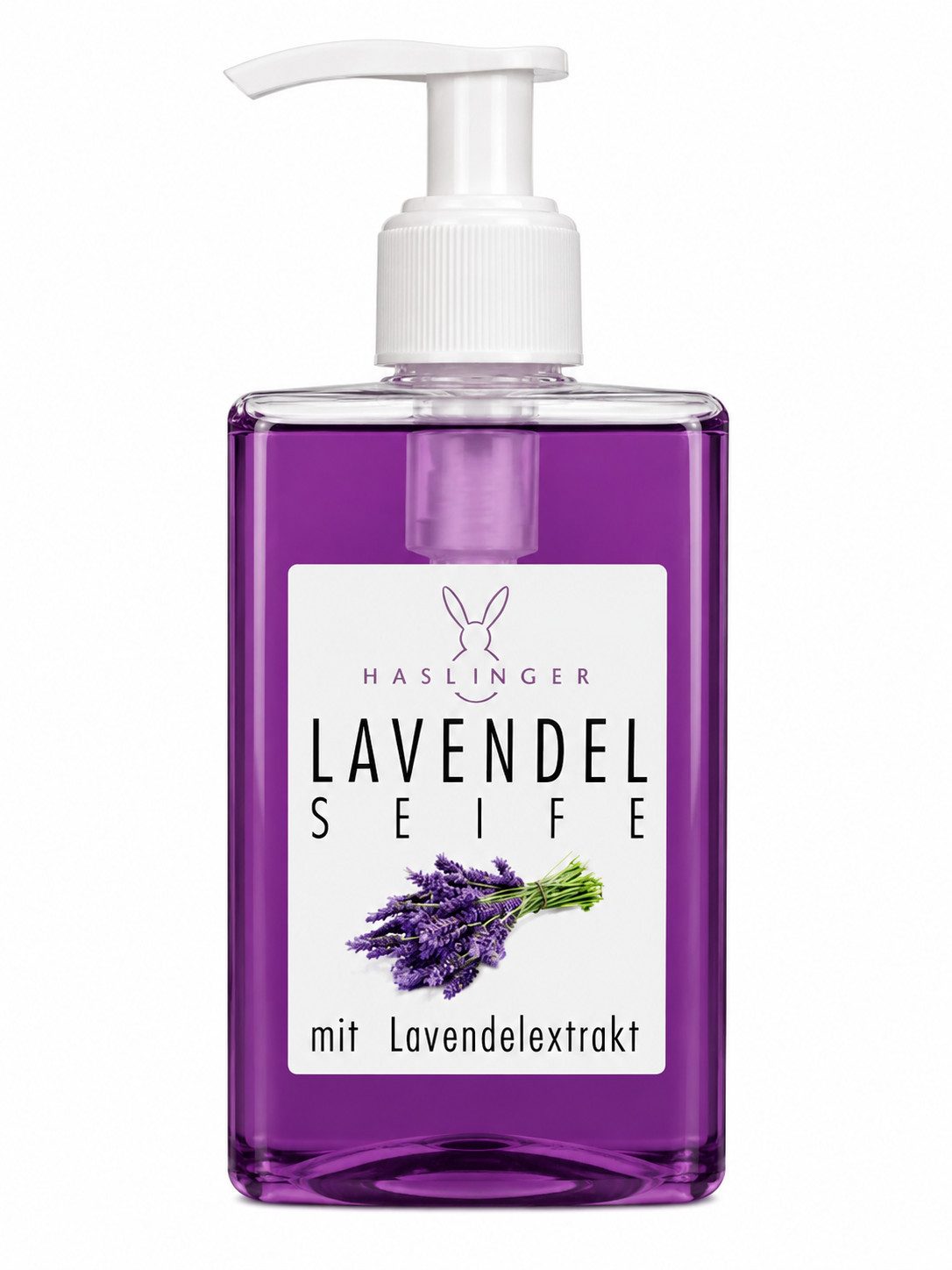 Haslinger Flüssigseife Lavendel, 1-tlg., mit Spender 250 ml