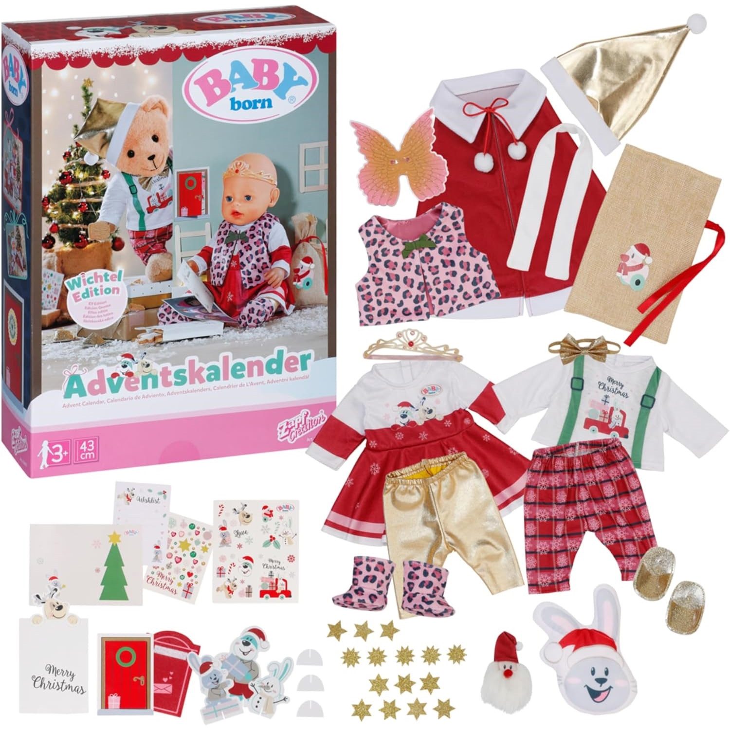 Zapf Creation® Spielzeug-Adventskalender 836101 BABY born günstig online kaufen