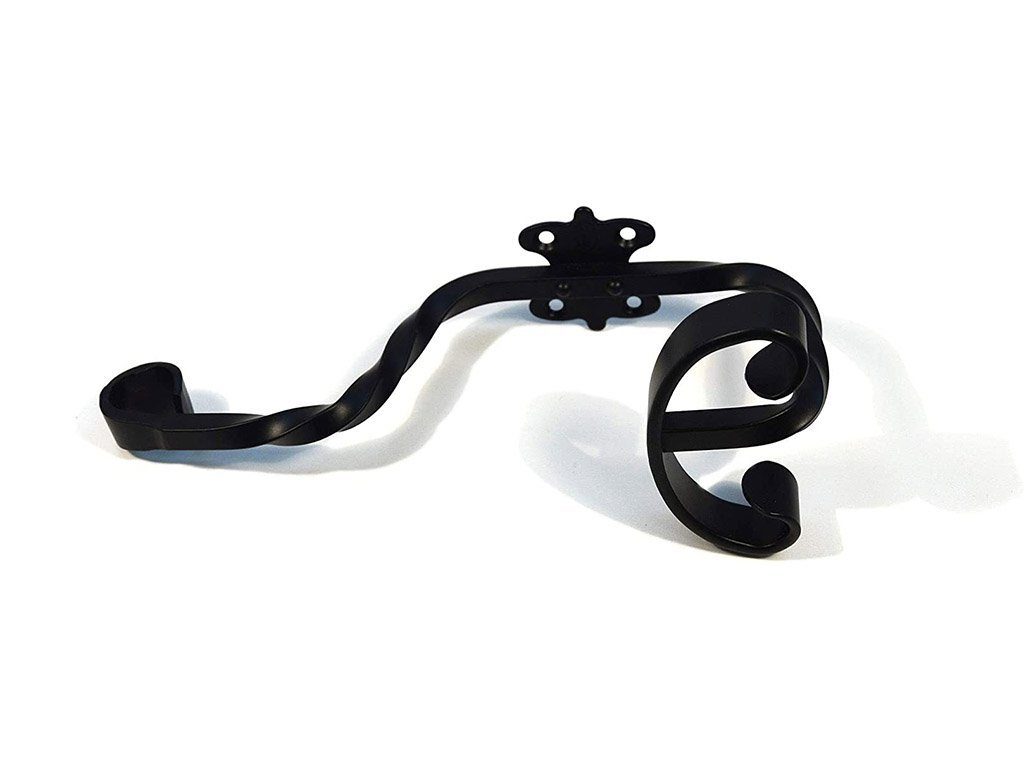 AMIG Kleiderhaken Vintage Garderobenhaken Huthaken Kleiderhaken Wandhaken Doppelhaken, (1-St)