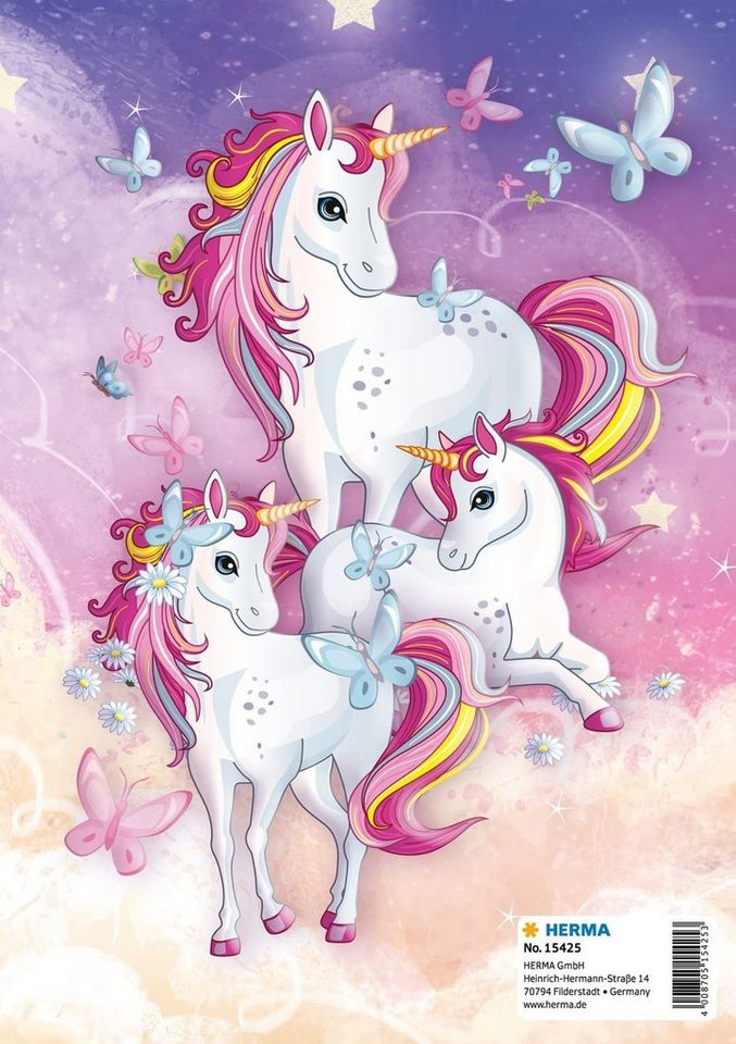 Thumbnail - HERMA Stickerbuch HERMA Stickeralbum "Einhorn Best Friends", DIN A5