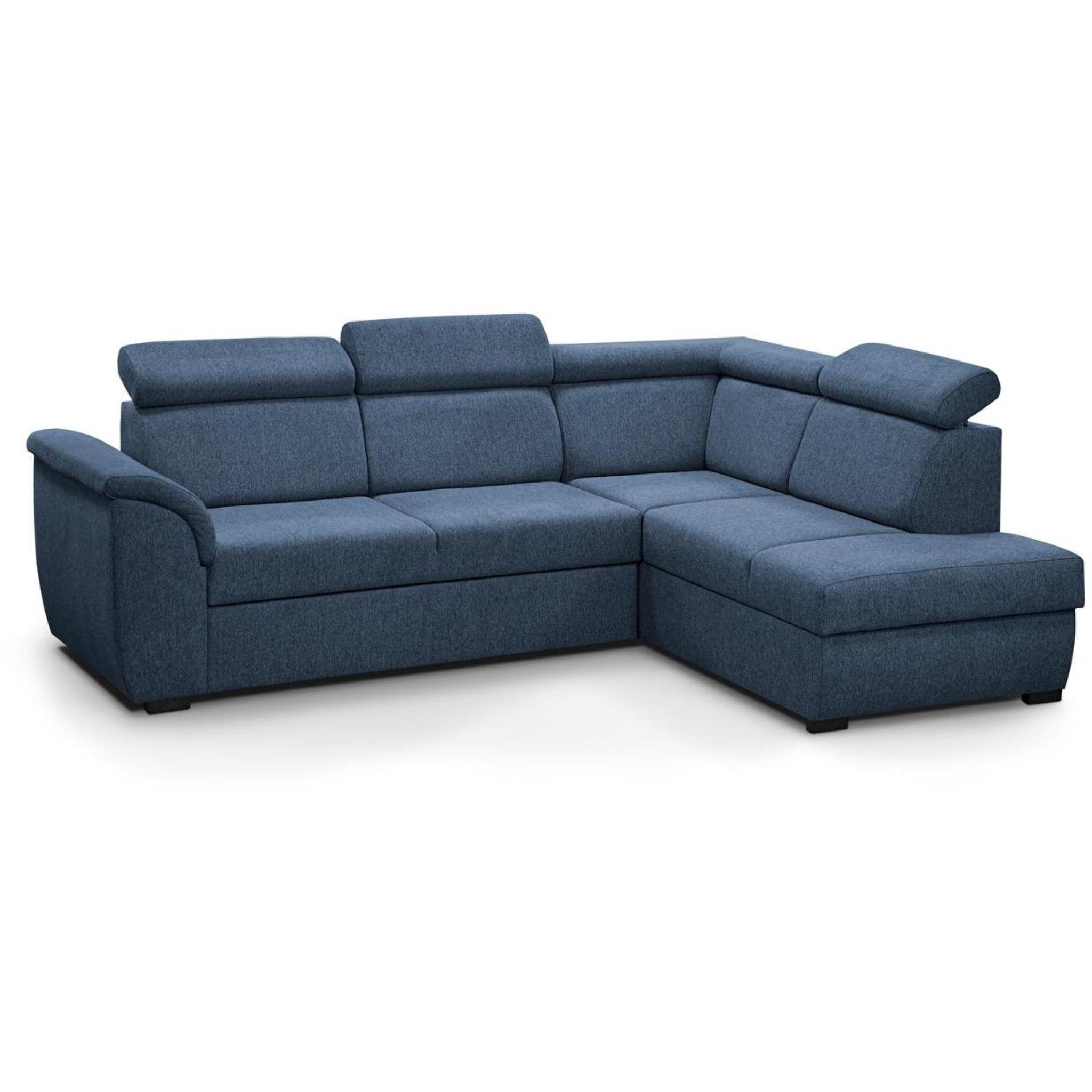 Beautysofa Ecksofa Madera, mit Schlaffunktion, Bettkasten, günstig online kaufen