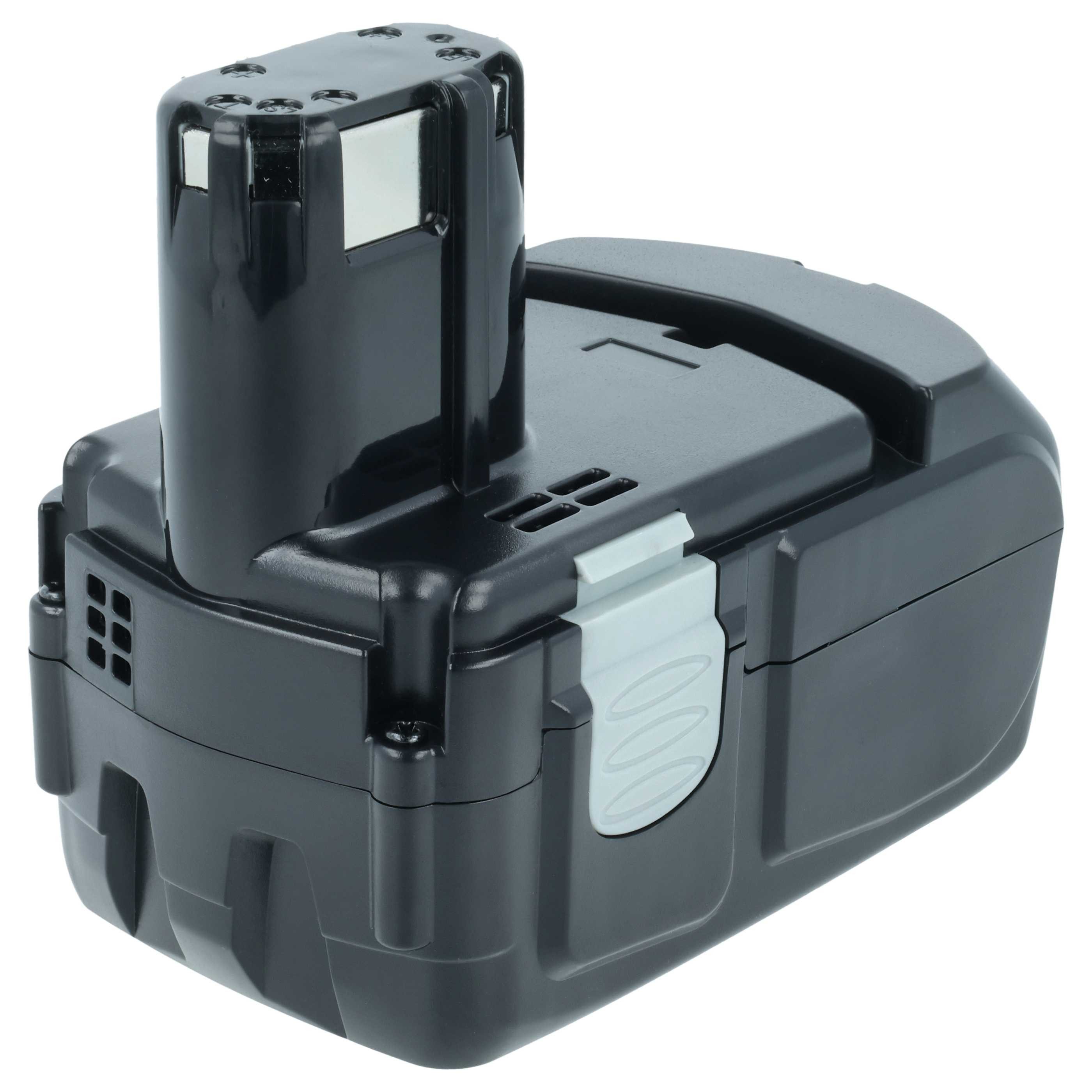 vhbw Akku passend für Hitachi CR 18DL, CR 18DLX, CJ 18DL, CJ 18DLX, C 6DC, Akku Akku NiMH 1500 mAh (18 V, 2 St), Leistungsfähige Austausch-Akkus für Werkzeug Powertools wie