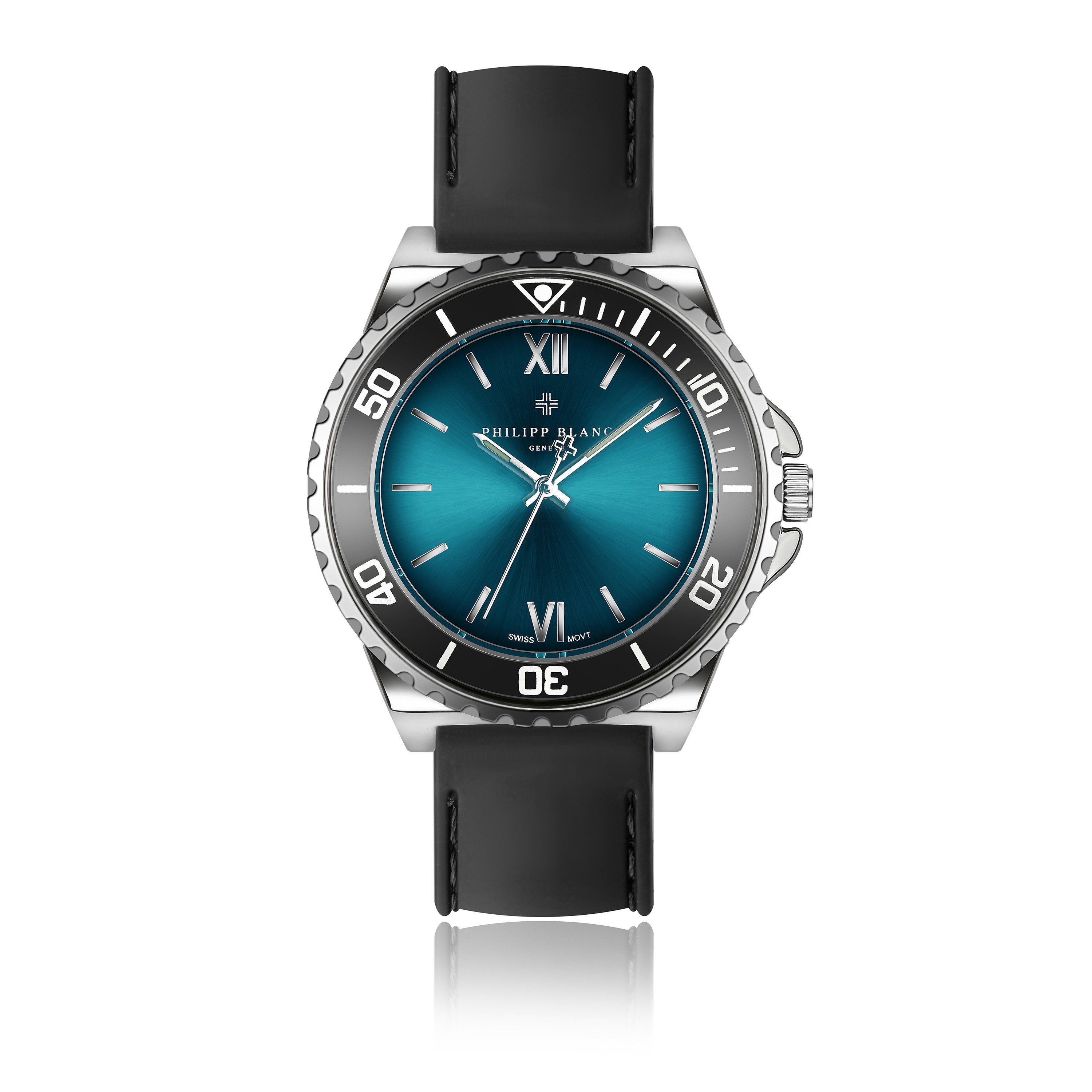 PHILIPP BLANC Quarzuhr PD1-S170S Onex Rubber link