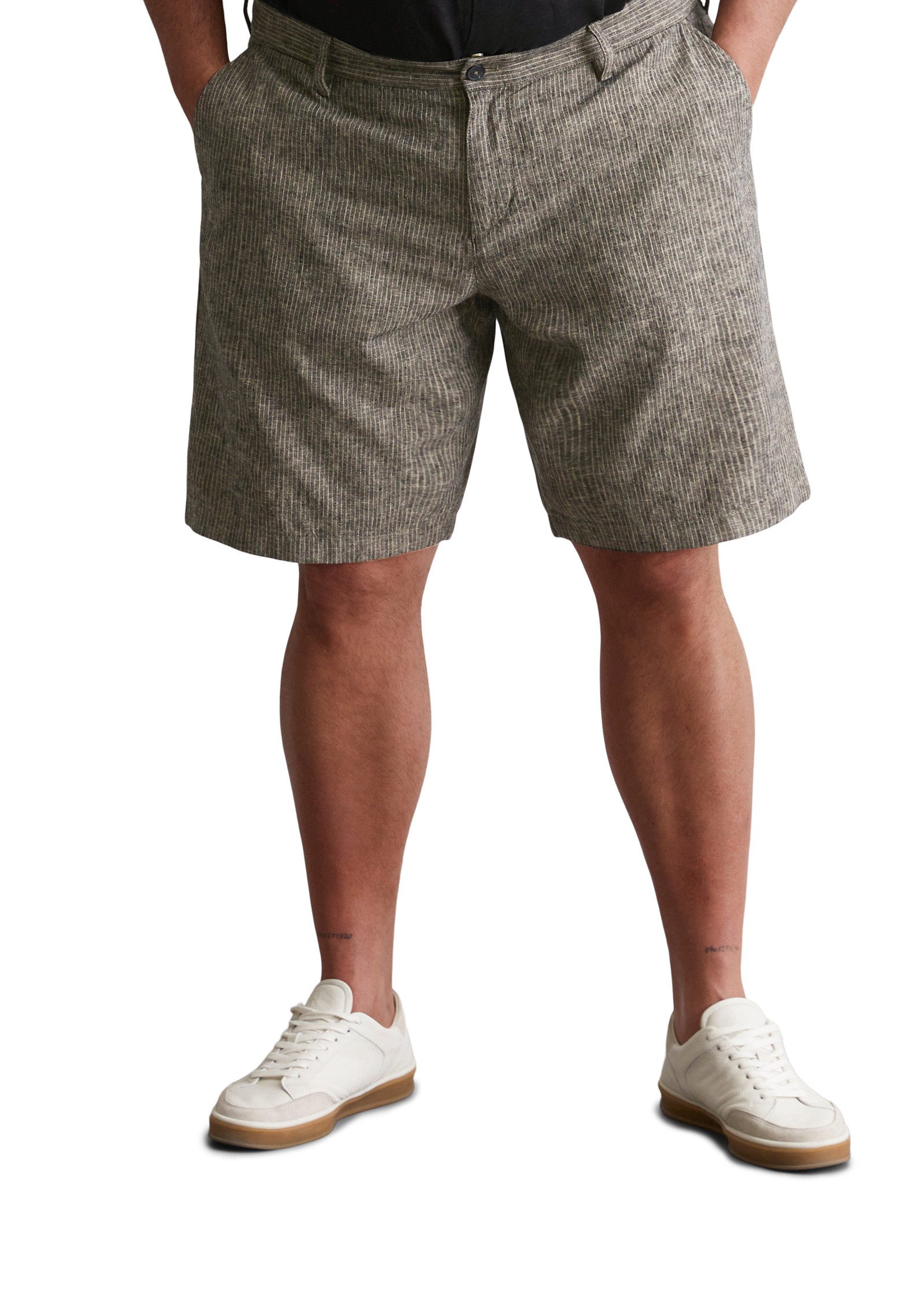 Marc O'Polo Shorts aus Leinen und Bio-Baumwolle