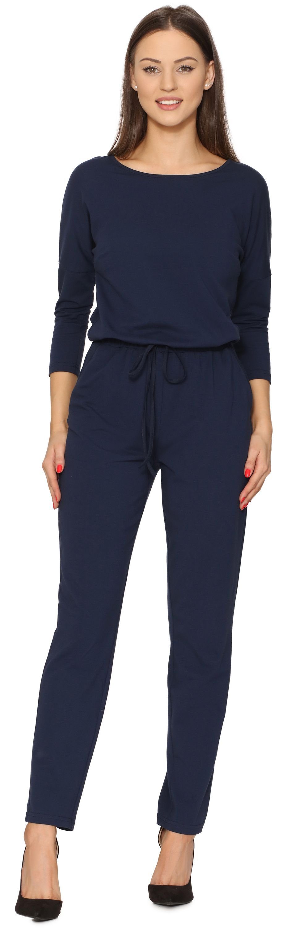 Bellivalini Jumpsuit Damen Hosenanzug mit Bindegürtel Freizeitanzug BLV50-212 (1-tlg). € 99,99