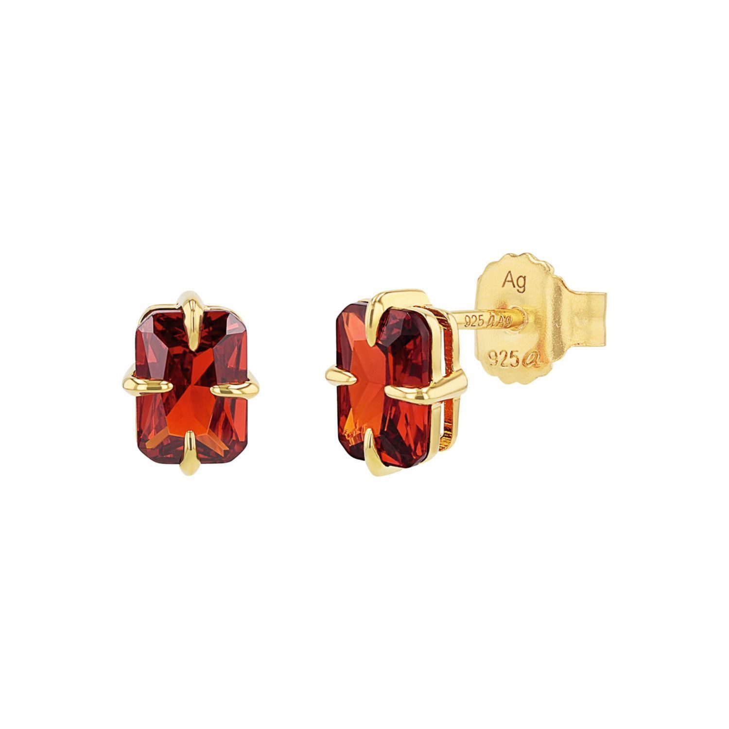 Noelani Paar Ohrstecker Noelani Ohrstecker für Damen, Silber 925, Zirkonia (Ohrstecker, 4-tlg)