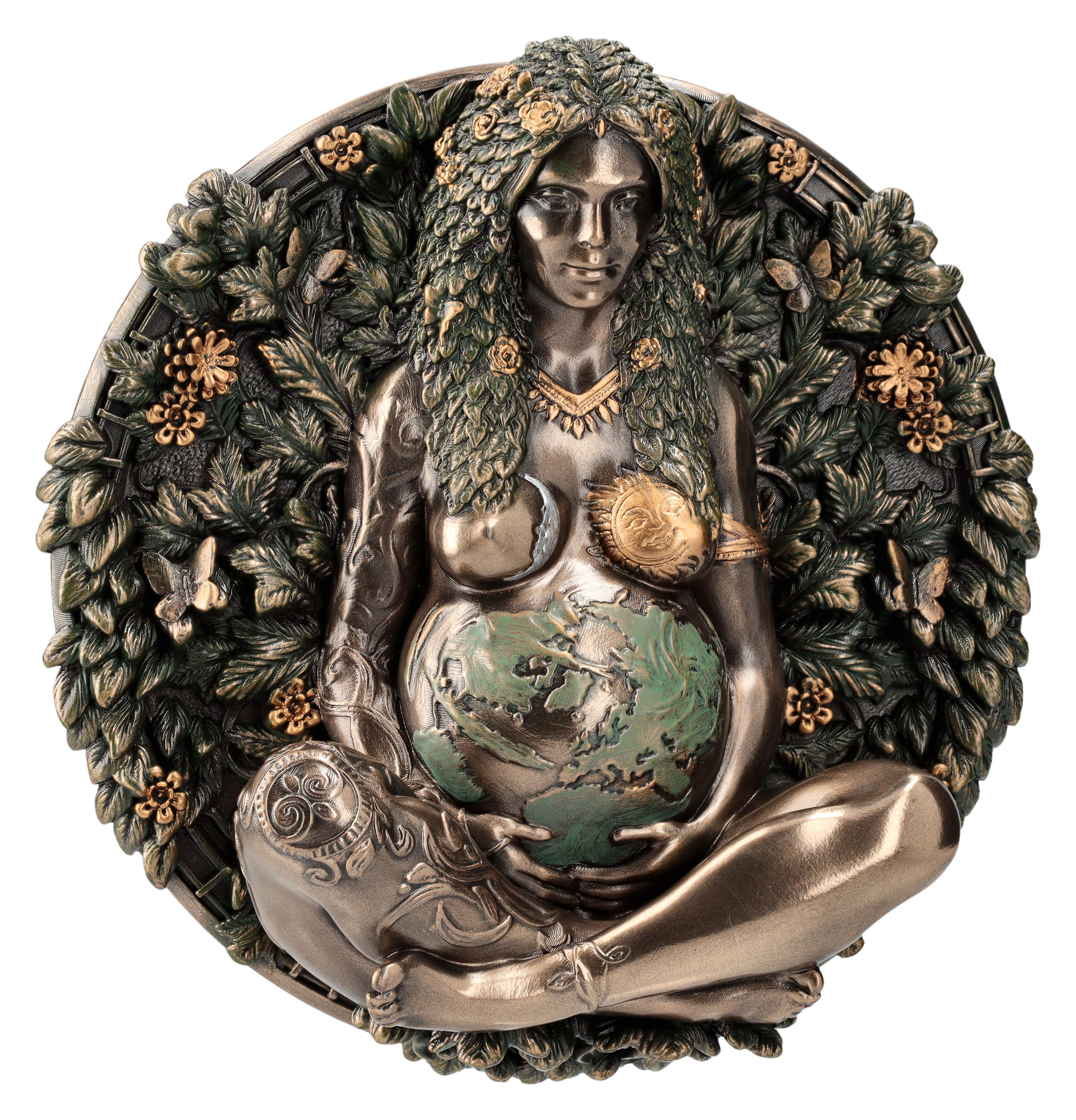 Figuren Shop GmbH Wanddekoobjekt Wandrelief Gaia günstig online kaufen