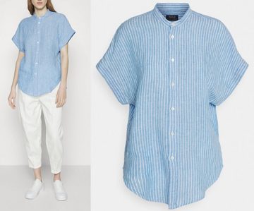 Ralph Lauren Blusenkleid POLO RALPH LAUREN ALEN Linen Shirt Leinenbluse Hemd T-Shirt Top Bluse