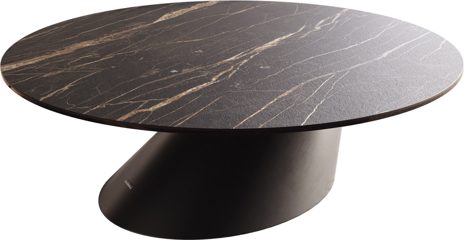 DELIFE Couchtisch Edge, Rund 100x100 cm günstig online kaufen