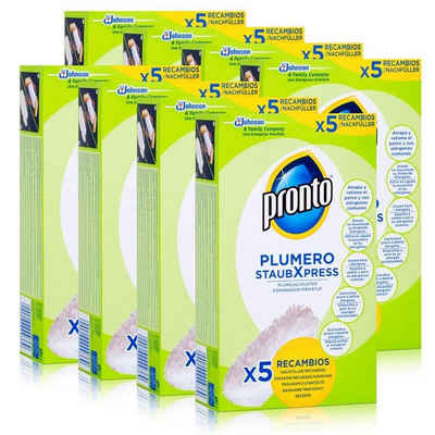 Pronto Pronto Plumero StaubXpress Nachfüllpack ohne Griff - 5 Faserköpfe (8er Reinigungstücher