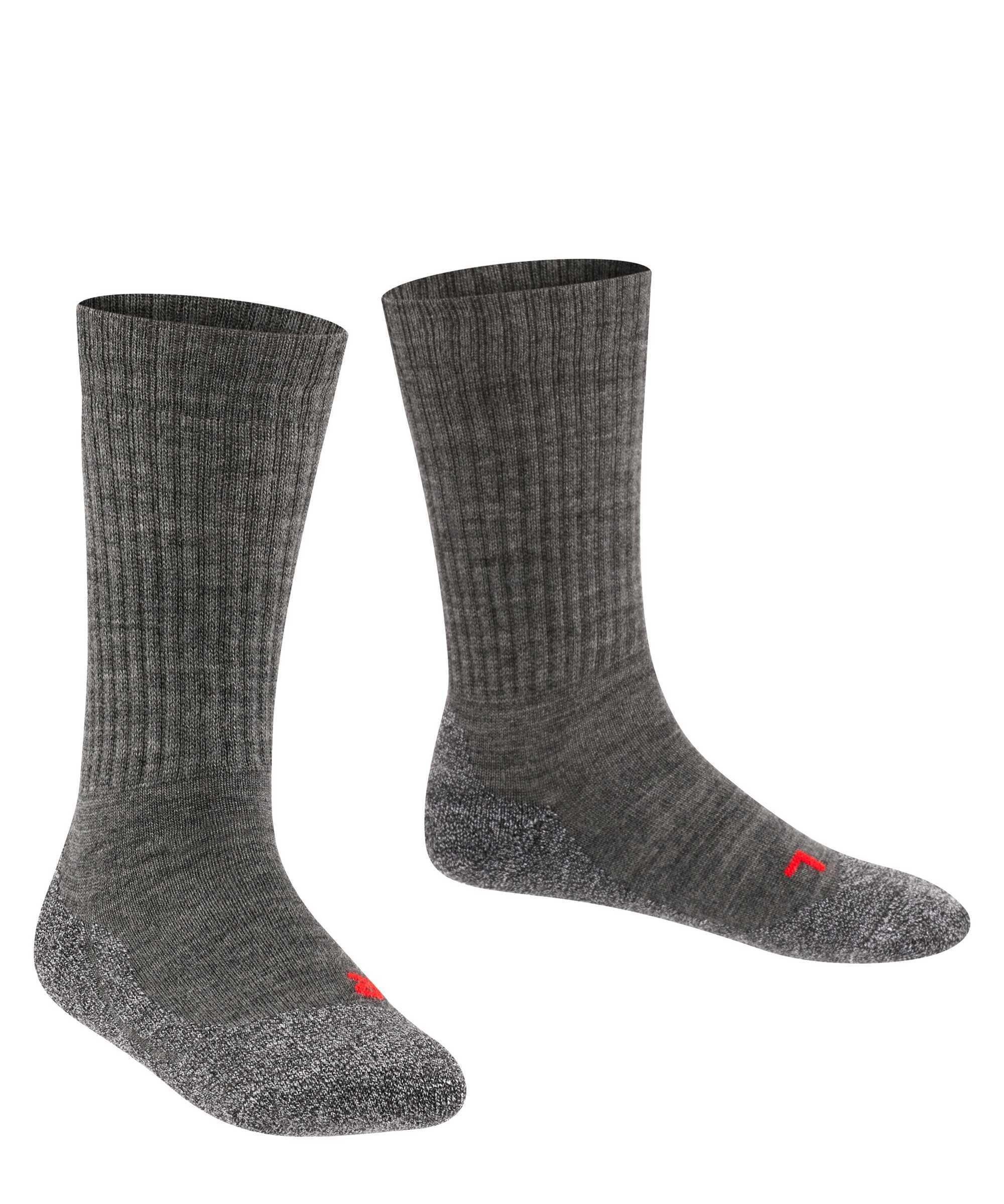 Kurzsocken Active FALKE Grau - Kinder Socken Freizeitsocken Warm,
