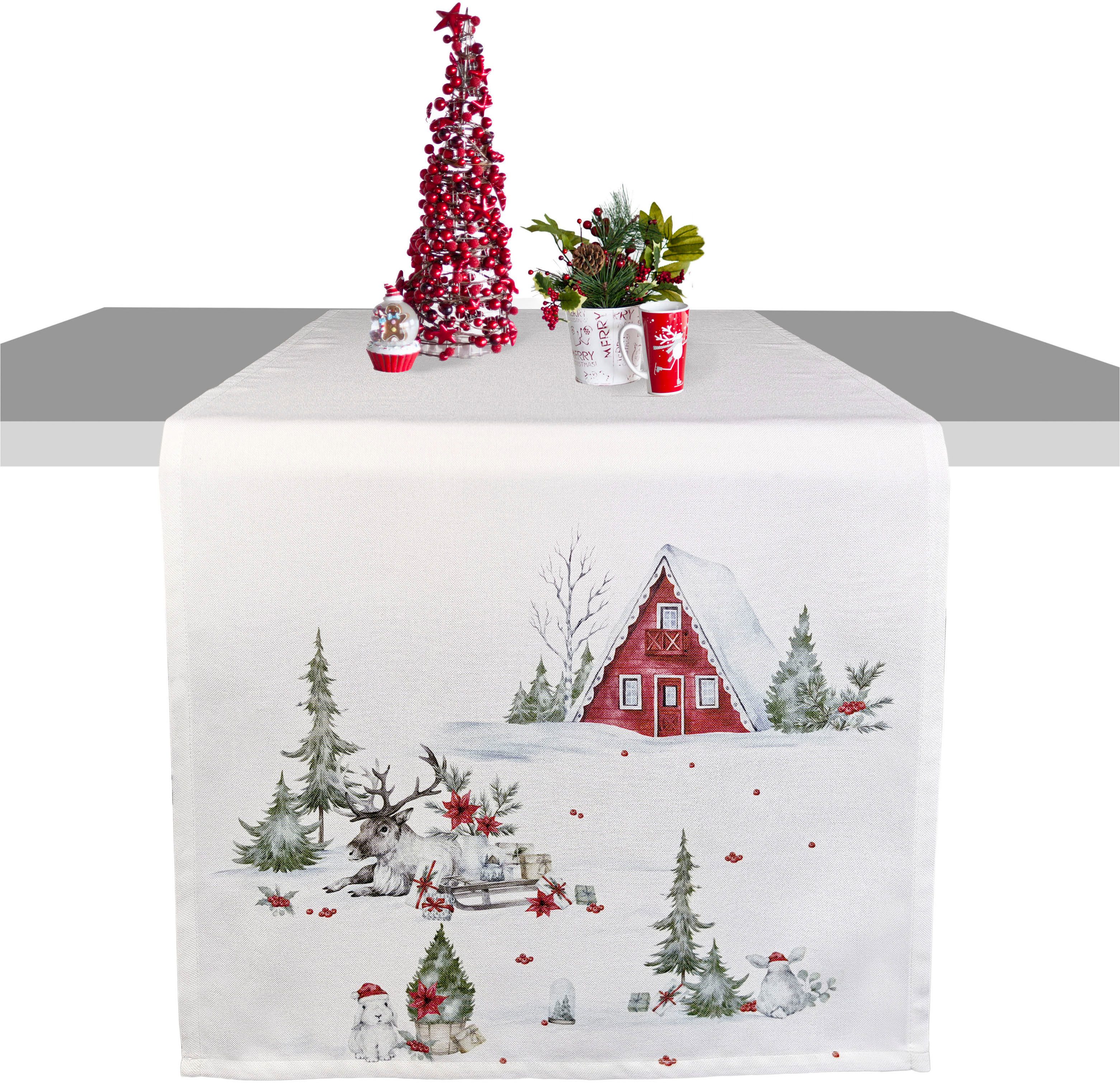 my home Tischläufer Lealux (1-tlg) günstig online kaufen