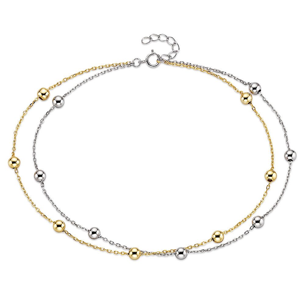 Aniston JEWELRY & WATCHES Fußkette Schmuck Geschenk Fusskettchen mit Kugeln günstig online kaufen