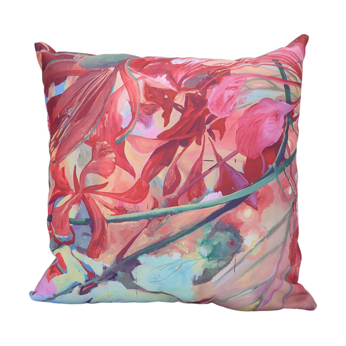 Macosa Home Декоративные подушки Outdoorkissen Floral bunt 45 x 45 cm Декоративные подушки Outdoor, Garten Подушки wasserdicht modern