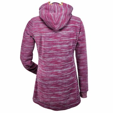 RennerXXL Fleecejacke Brigg Thea Damen Fleecemantel Strickoptik Große Größen