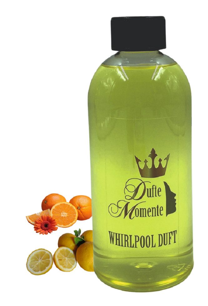 Dufte Momente Badezusatz Whirlpool Duft Orange - Citrus 500ml, vegan und ohne Tierversuche