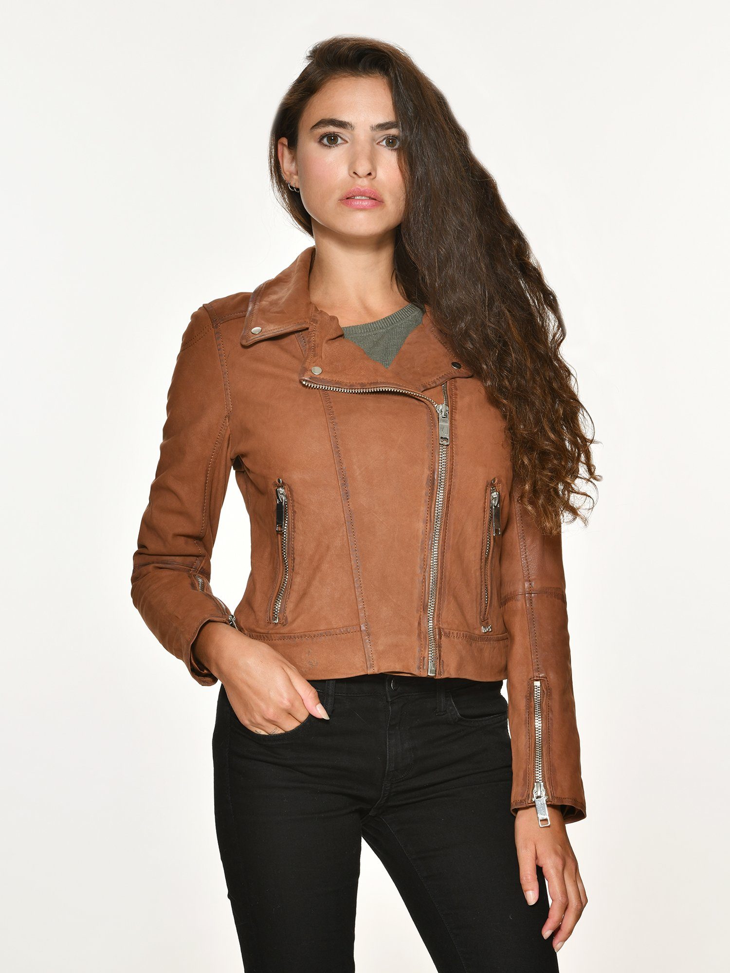 Maze Lederjacke "Romie" günstig online kaufen