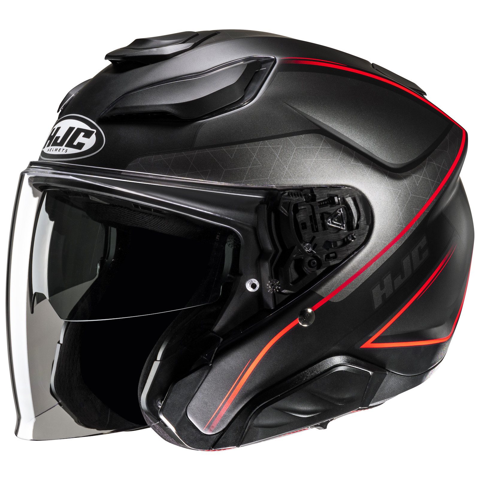 Motorradhelm HJC F31 Ludi MC1SF Jethelm