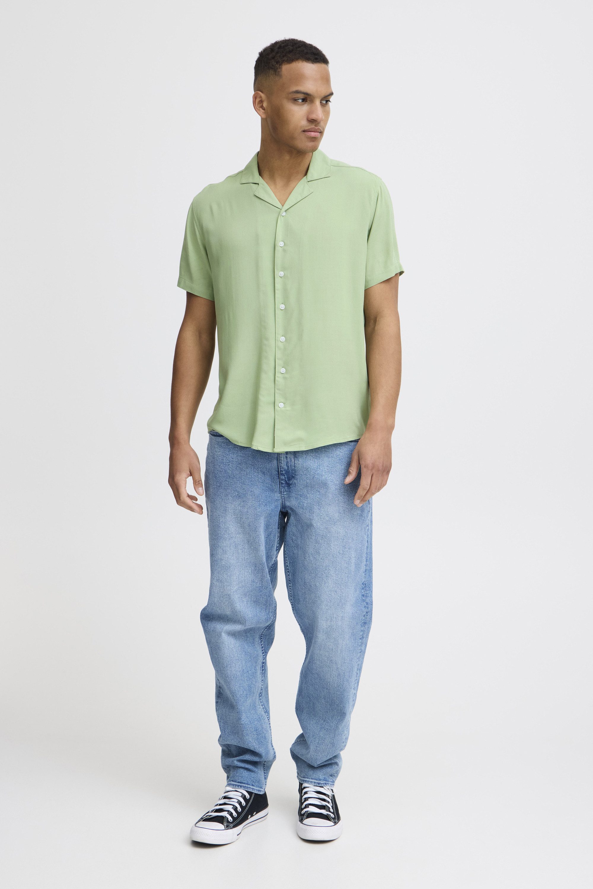 Blend Kurzarmhemd BHShirt Lässiges Kurzarmhemd
