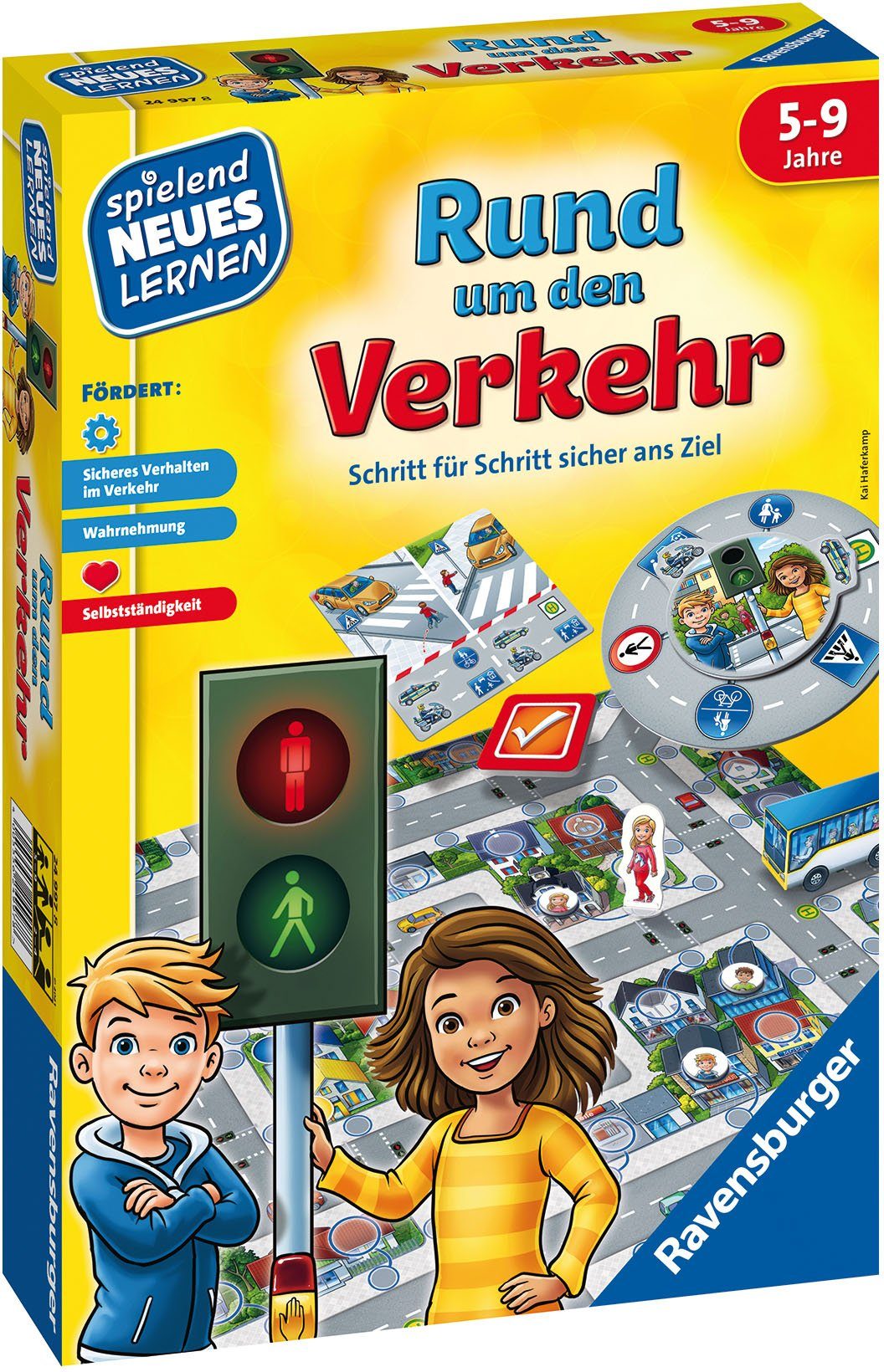Ravensburger Spiel Rund um den Verkehr, Lernspiel, Made in Europe