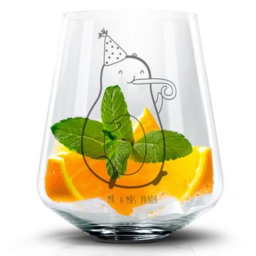 Mr. & Mrs. Panda Cocktailglas Avocado Feier - Transparent - Geschenk, Cocktail Glas, Gesund, Veggie, Premium Glas, Zauberhafte Gravuren