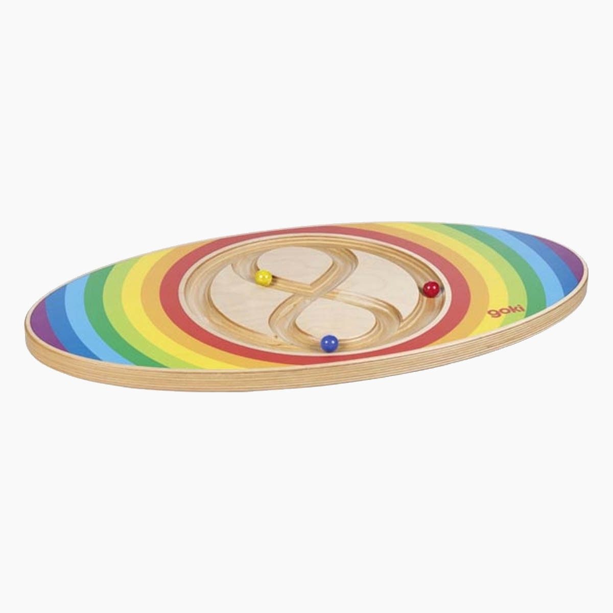 goki Motorikbrett Balance Board Labirinto, (packung, 1-tlg), Trainiert die Körperhaltung