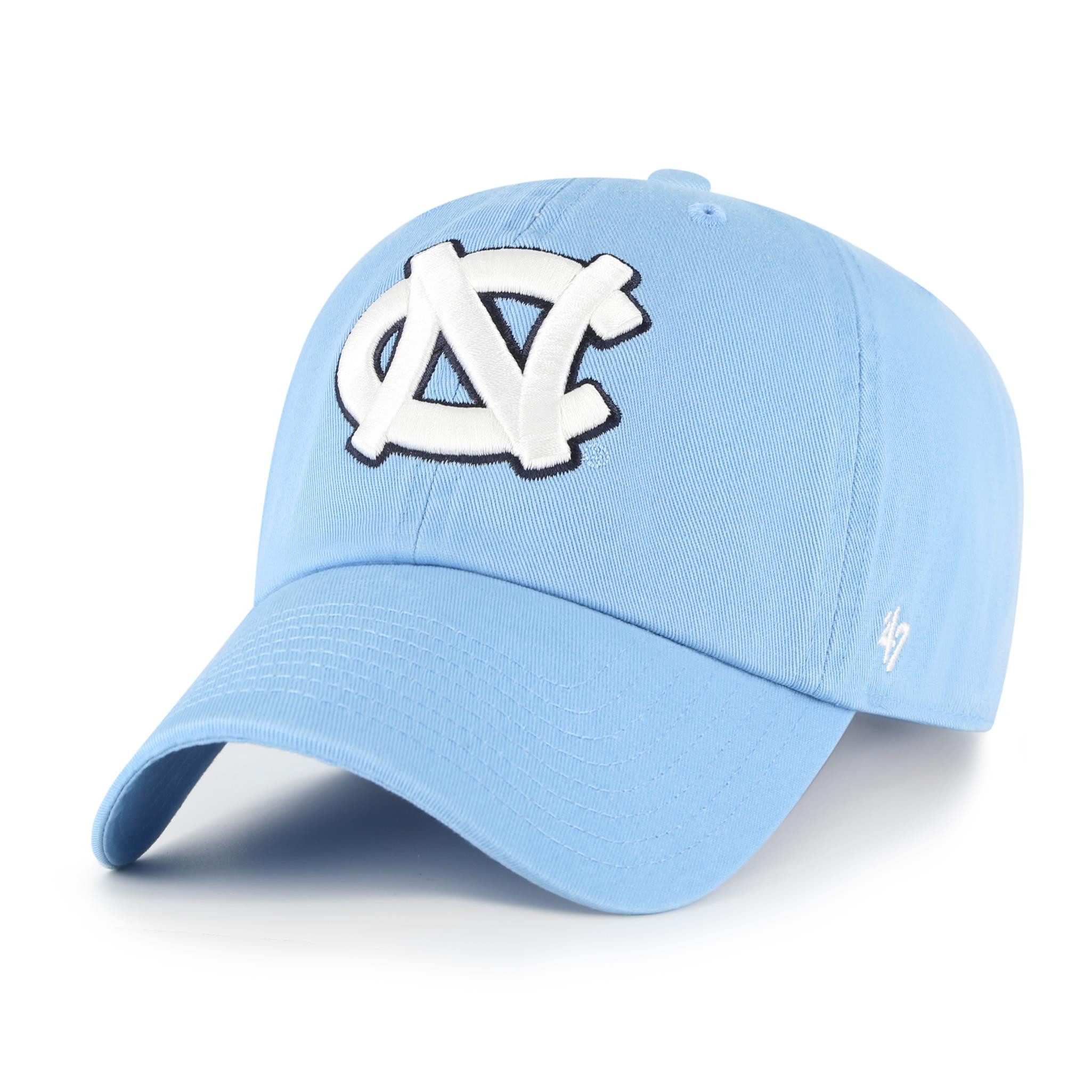 Baseball Cap '47 Brand NCAA Cap North Carolina Tar Heels '47 Clean Up Blue