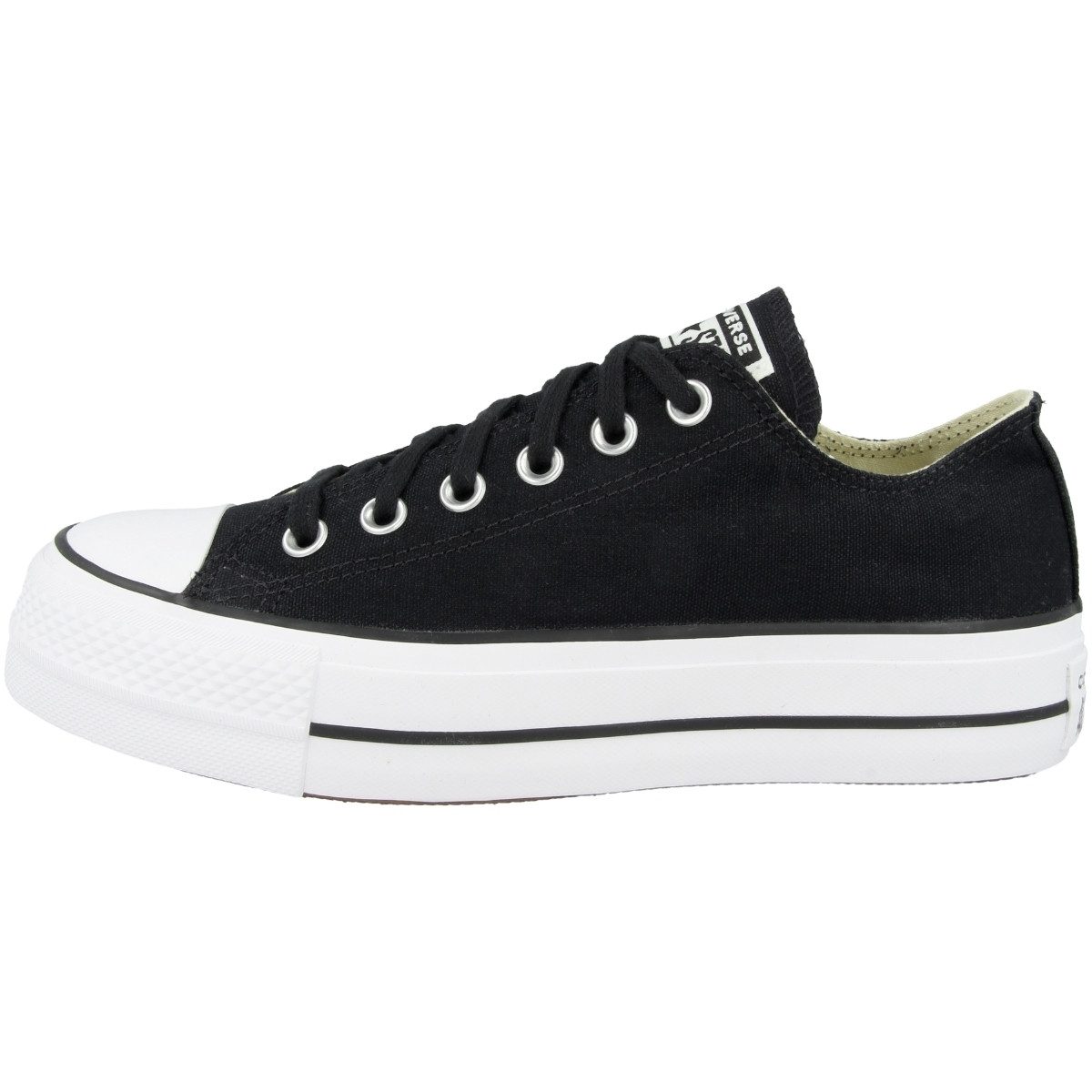 Converse Chuck Taylor All Star Platform OX Damen Sneaker Turnschuhe, Sportschuhe, Freizeitschuhe, Halbschuhe, Schnürschuhe