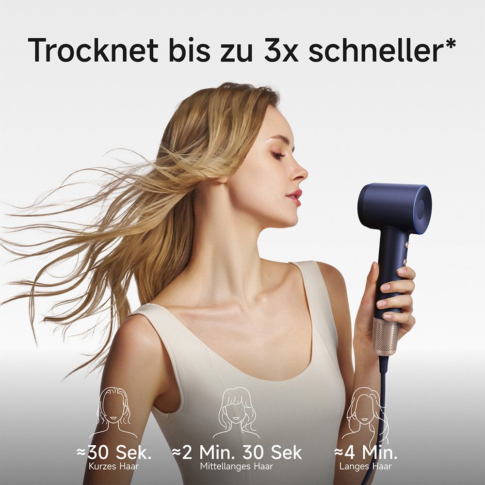 laifen Haartrockner Swift Premium Hochgeschwindigkeits mit zwei magnetischen Luftdüsen, 1600 W, negative Ionen – Bild 5 von 5