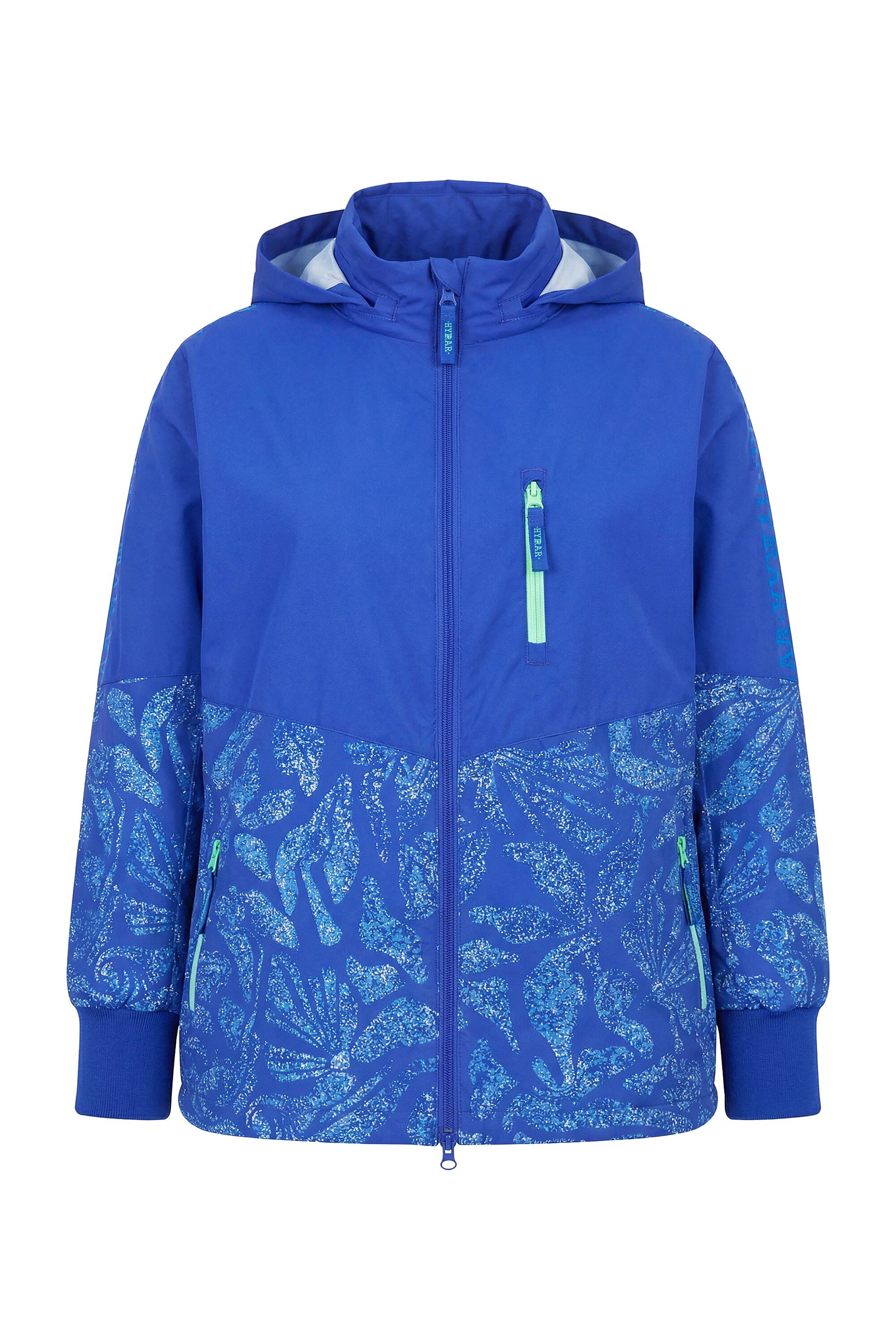 Ulla Popken Funktionsjacke Outdoor-Jacke Korallen Stehkragen Kapuze LSF 50+