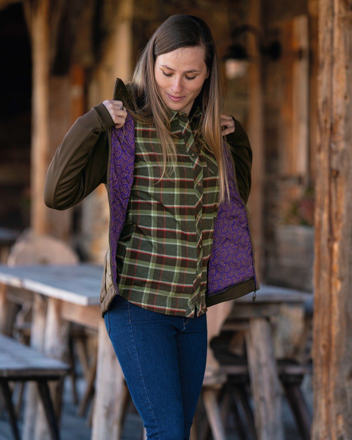 Blaser Langarmbluse Bluse Charlotte